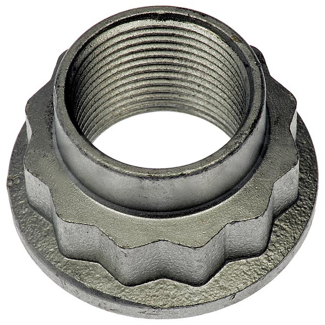 615-995.1 AutoGrade Series Axle Nut - Axle/Spindle Nut - Spindle Nut M22-1.5 Hex Size 30 mm - Wheel Bearing Nut - Hub Nut - Axle Nut - This spindle nut is designed to match the fit and function of the original part on specified vehicles. Made of quality materials, it is engineered for reliable performance. - Pontiac Vibe 2010-09, Pontiac Vibe 2006-03 - Dorman - Autograde Spindle Nut M22-1.5 Hex Size 30mm - Spindle Nut M22-1.5 Hex Size 30 mm
