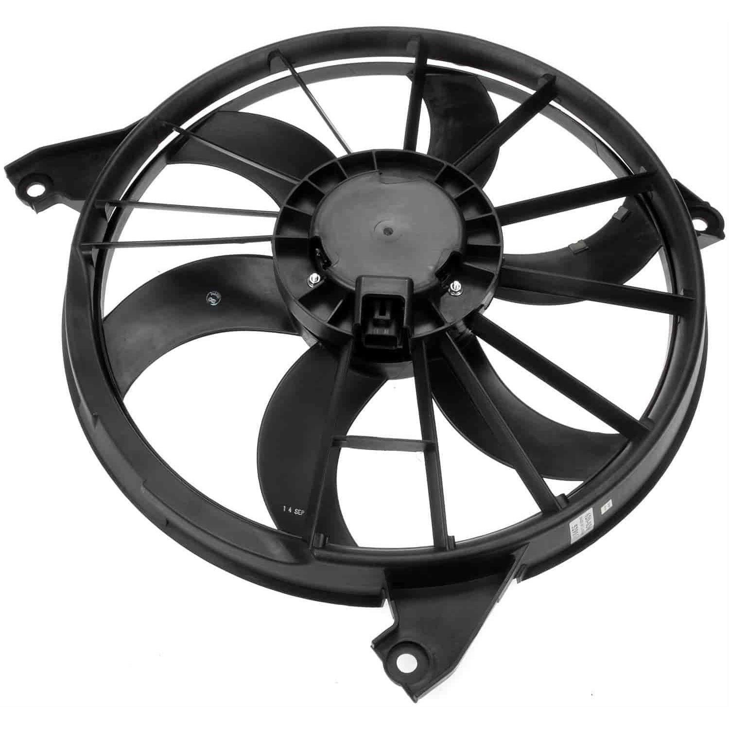 620-036 OE Solutions Series Radiator Fan 4 Cyl., 2.4L Engine Single fan - Dorman 620-036 Engine Cooling Fan Assembly Compatible with Select Dodge Models - Dorman - OE Solutions Engine Cooling Fan Assembly 620-036 - Radiator Fan Assembly: Single, Cost Effective And Reliable - Radiator Fan Assembly Without Controller - Radiator Fan Assembly Without Controller - Rad Fan Assembly - AC Fan - Air Conditioning Fan - Radiator Cooling Fan - Condenser Fan Assembly - This engine cooling fan assembly is precision-engineered to match the fit and performance of the stock radiator fan on specific vehicle years, makes and models. It has been rigorously tested to ensure it cools as effectively as the original part. - Dodge Journey 2020-09