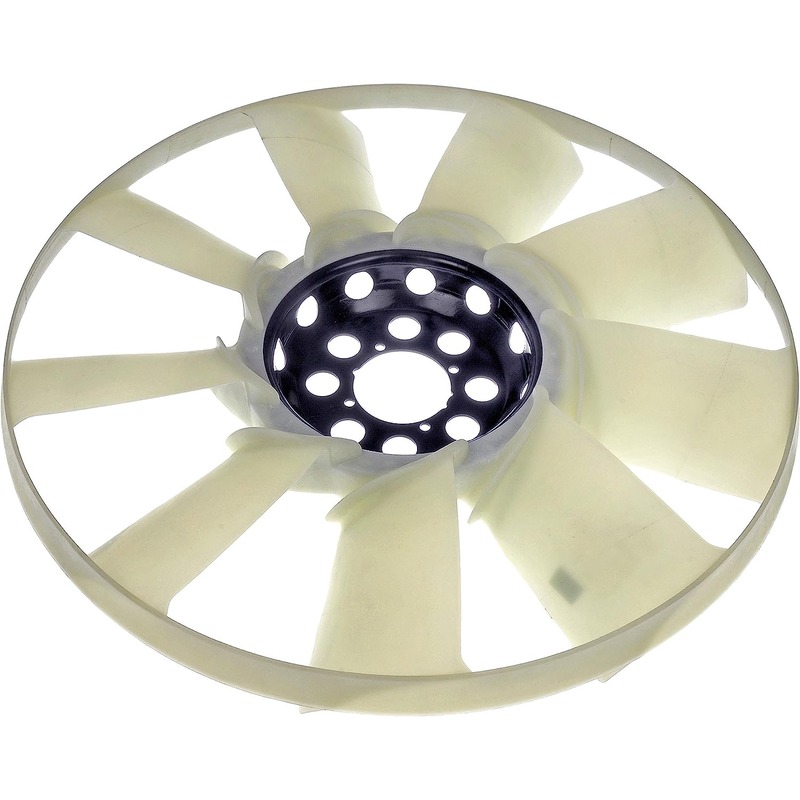 620-058 Fan Blade, Belt Driven Clutch Fan OE Solutions Series - Clutch Fan Blade - Plastic - Clutch Fan Blade: Plastic, Cost Effective and Reliable - Clutch Fan Blade - Plastic - Replace your damaged cooling fan blade with this direct replacement. This vehicle-specific application is engineered for a perfect fit and is made from quality materials to ensure durability and restore proper cooling system operation. - Dodge 2012-10, Ram 2012-11 - Dorman 620-058 Engine Cooling Fan Blade Compatible with Select Dodge/Ram Models - Dorman 620-058 Engine Cooling Fan Blade for Specific Dodge / Ram Models - Dorman Fan Blade 620-058 - DORMAN Plastic Clutch Fan Blade for Ford