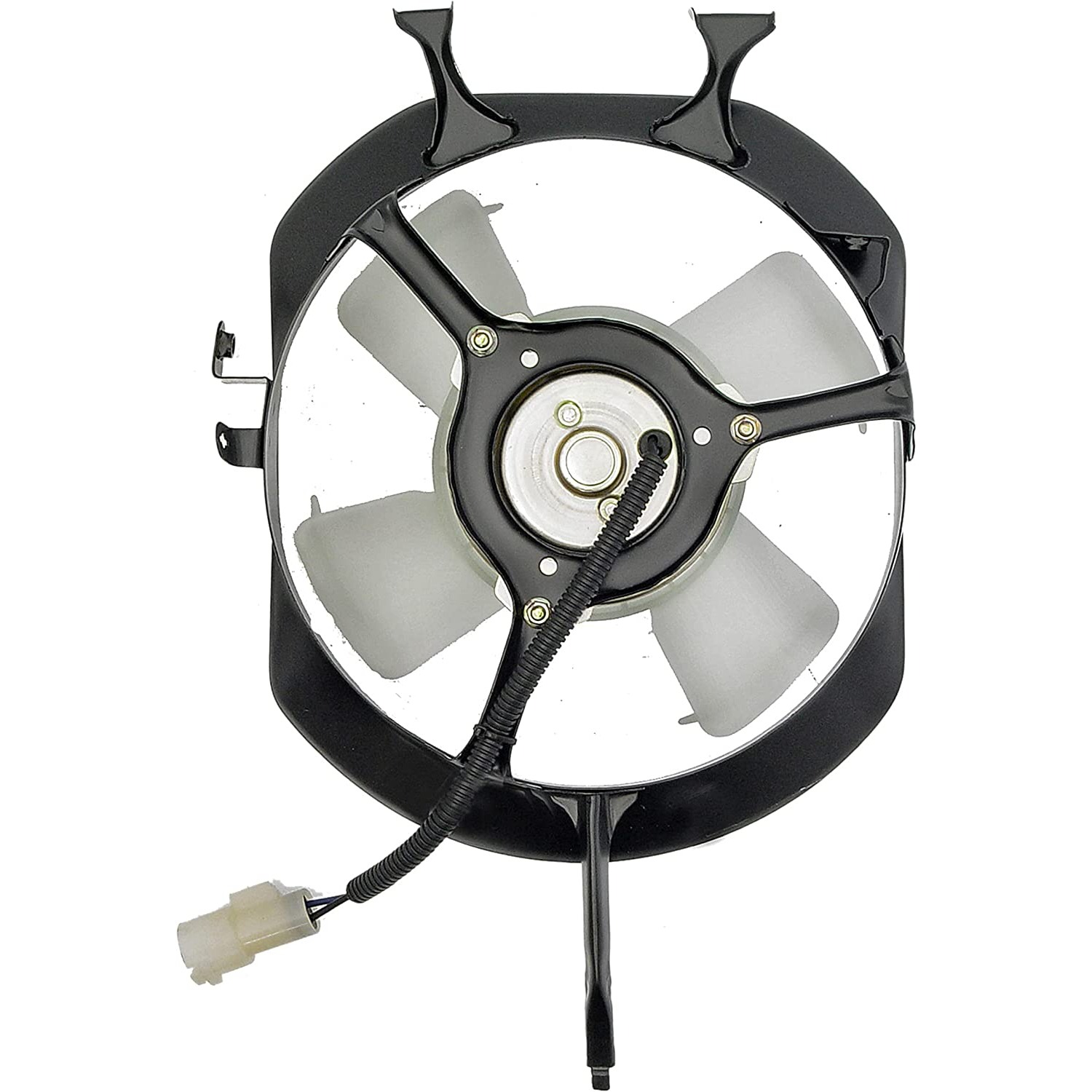 620-216 OE Replacement A/C Condenser Fan, Single fan, OE Solutions Series - A/C Condenser Fan Assembly: Cost Effective and Reliable - Condenser Fan Assembly Without Controller - Condenser Fan Assembly Without Controller - AC Fan - Air Conditioning Fan - Radiator Fan - Rad Fan - Cooling Fan - This A/C condenser fan assembly is precision-engineered to match the fit and performance of the stock condenser fan on specific vehicle years, makes and models. It has been rigorously tested to ensure it functions as effectively as the original part. - Honda Civic 1991-88, Honda CRX 1991-88 - Dorman - OE Solutions A/C Condenser Fan Assembly 620-216