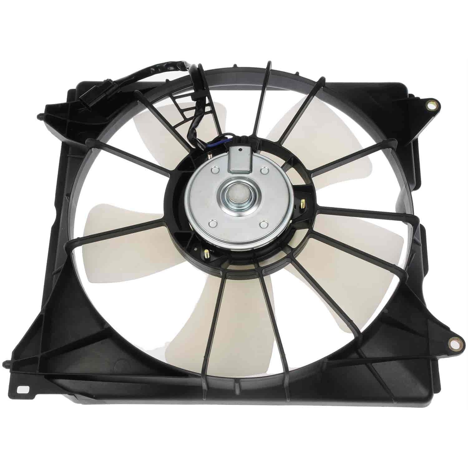 620-289 OE Replacement Radiator Fan Driver Side, Single fan, OE Solutions Series - Dorman 620-289 Driver Side Engine Cooling Fan Assembly Compatible with Select Honda Models - Dorman - OE Solutions Engine Cooling Fan Assembly 620-289 - Radiator Fan Assembly: Single, Cost Effective And Reliable - Radiator Fan Assembly Without Controller - Radiator Fan Assembly Without Controller - Rad Fan Assembly - Air Conditioning Fan - Condenser Fan Assembly - AC Fan - Radiator Cooling Fan - This engine cooling fan assembly is precision-engineered to match the fit and performance of the stock radiator fan on specific vehicle years, makes and models. It has been rigorously tested to ensure it cools as effectively as the original part. - Honda Accord 2017-13