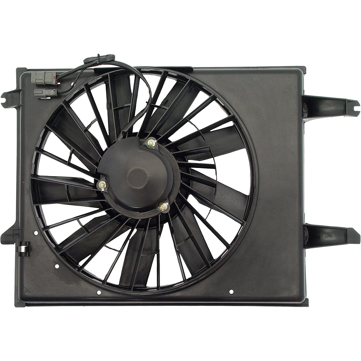 620-413 OE Solutions Series Radiator Fan 6 Cyl., 3.0L Engine Single fan - Dorman - OE Solutions Engine Cooling Fan Assembly 620-413 - Radiator Fan Assembly: Single, Cost Effective and Reliable - Radiator Fan Assembly Without Controller - Radiator Cooling Fan - Condenser Fan Assembly - Air Conditioning Fan - AC Fan - Rad Fan Assembly - This engine cooling fan assembly is precision-engineered to match the fit and performance of the stock radiator fan on specific vehicle years, makes and models. It has been rigorously tested to ensure it cools as effectively as the original part. - Mercury Villager 1995-93, Nissan Quest 1995-93