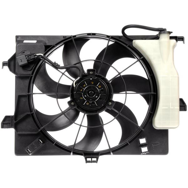 620-442 OE Solutions Series Radiator Fan 4 Cyl., 1.6L Engine Single fan - Dorman 620-442 Engine Cooling Fan Assembly Compatible with Select Dodge/Hyundai/Kia Models - Dorman 620-442 Engine Cooling Fan Assembly for Specific Dodge / Hyundai / Kia Models - Dorman - OE Solutions Engine Cooling Fan Assembly 620-442 - Radiator Fan Assembly: Single, Cost Effective And Reliable - Radiator Fan Assembly without controller - Radiator Cooling Fan - Rad Fan Assembly - AC Fan - Air Conditioning Fan - Condenser Fan Assembly - This engine cooling fan assembly is precision-engineered to match the fit and performance of the stock radiator fan on specific vehicle years, makes and models. It has been rigorously tested to ensure it cools as effectively as the original part. - Dodge Attitude 2013-11, Hyundai Accent 2013-12, Hyundai Veloster 2014-12, Kia Rio 2017-12