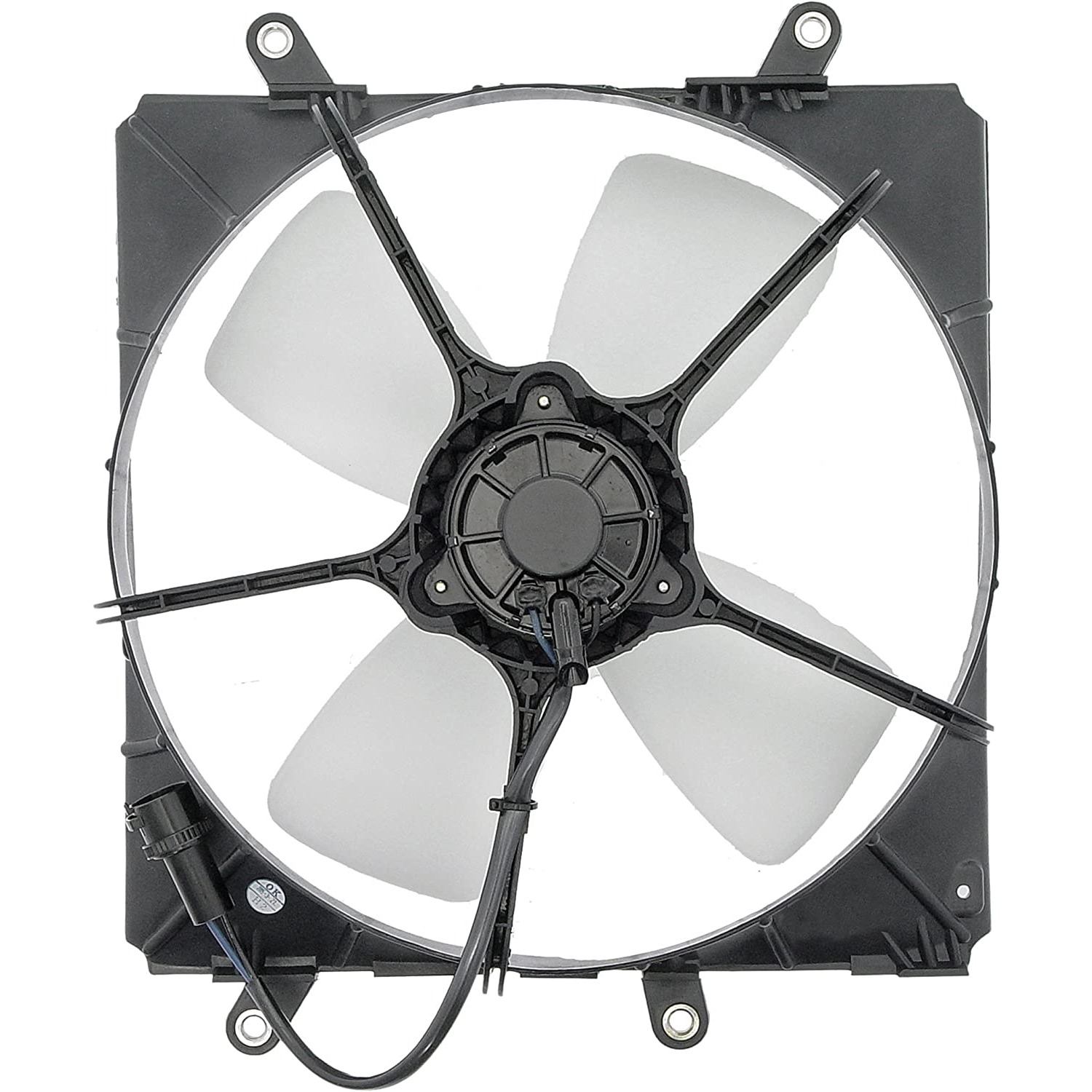 620-513 OE Solutions Series Radiator Fan 4 Cyl., 2.0L Engine Single fan - Dorman 620-513 Engine Cooling Fan Assembly Compatible with Select Toyota Models, Black - Dorman - OE Solutions Engine Cooling Fan Assembly 620-513 - Radiator Fan Assembly: Single, Cost Effective and Reliable - Radiator Fan Assembly Without Controller - AC Fan - Radiator Cooling Fan - Rad Fan Assembly - Air Conditioning Fan - Condenser Fan Assembly - This engine cooling fan assembly is precision-engineered to match the fit and performance of the stock radiator fan on specific vehicle years, makes and models. It has been rigorously tested to ensure it cools as effectively as the original part. - Toyota Camry 1991-87