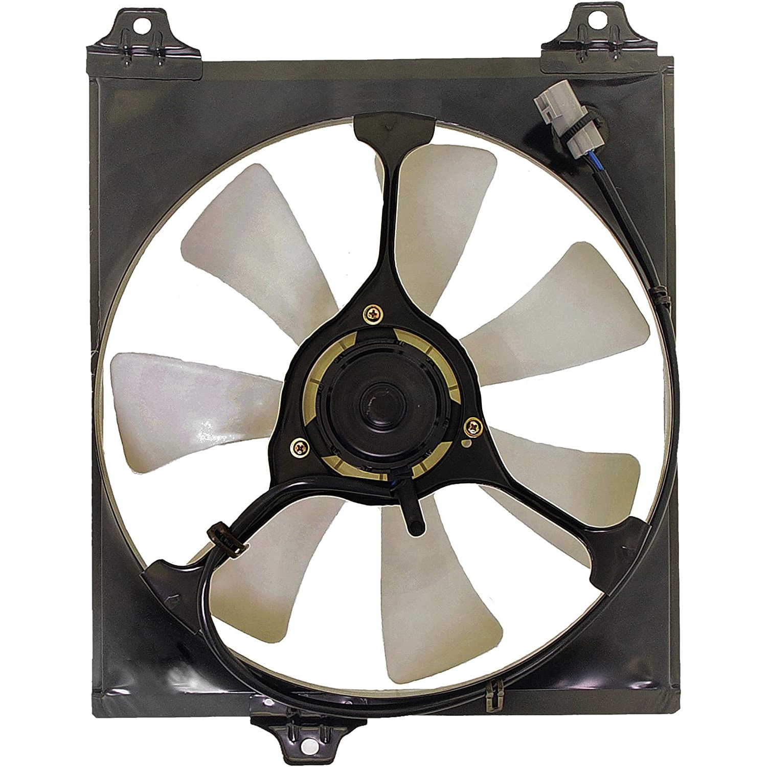620-519 OE Solutions Series Passenger Side Radiator Fan 6 Cyl., 3.0L Engine Single fan - Dorman 620-519 Passenger Side Engine Cooling Fan Assembly Compatible with Select Toyota Models - Dorman - OE Solutions Engine Cooling Fan Assembly 620-519 - Radiator Fan Assembly: Single, Cost Effective And Reliable - Radiator Fan Assembly Without Controller - Condenser Fan Assembly - Air Conditioning Fan - AC Fan - Rad Fan Assembly - Radiator Cooling Fan - This engine cooling fan assembly is precision-engineered to match the fit and performance of the stock radiator fan on specific vehicle years, makes and models. It has been rigorously tested to ensure it cools as effectively as the original part. - Toyota Camry 1999-97