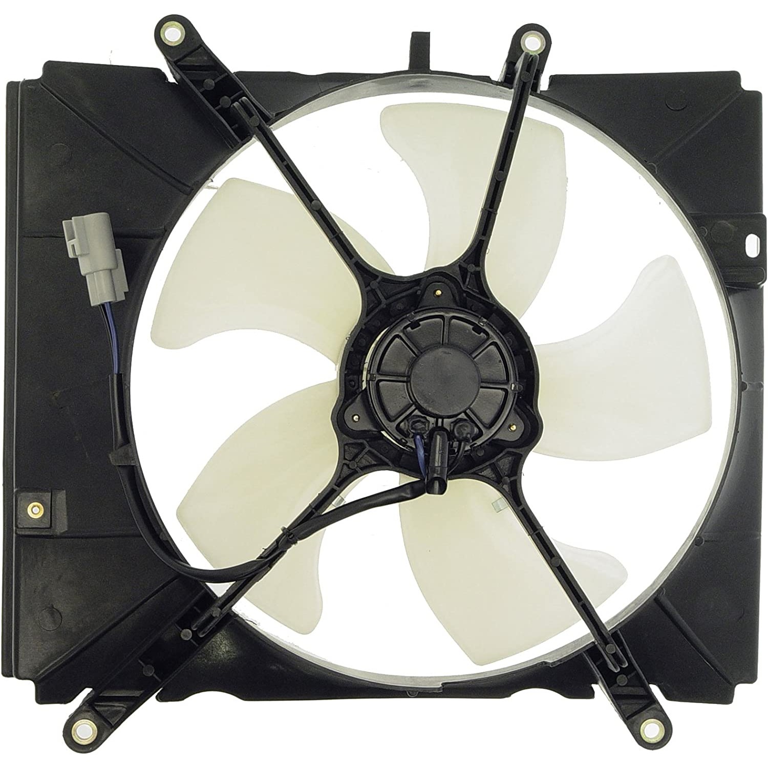 620-561 OE Solutions Series Radiator Fan 4 Cyl., 1.5L Engine Single fan - Dorman 620-561 Engine Cooling Fan Assembly Compatible with Select Toyota Models - Dorman - OE Solutions Engine Cooling Fan Assembly 620-561 - Radiator Fan Assembly: Single, Cost Effective and Reliable - Radiator Fan Assembly Without Controller - AC Fan - Condenser Fan Assembly - Rad Fan Assembly - Air Conditioning Fan - Radiator Cooling Fan - This engine cooling fan assembly is precision-engineered to match the fit and performance of the stock radiator fan on specific vehicle years, makes and models. It has been rigorously tested to ensure it cools as effectively as the original part. - Toyota Paseo 1994-92, Toyota Tercel 1994-91
