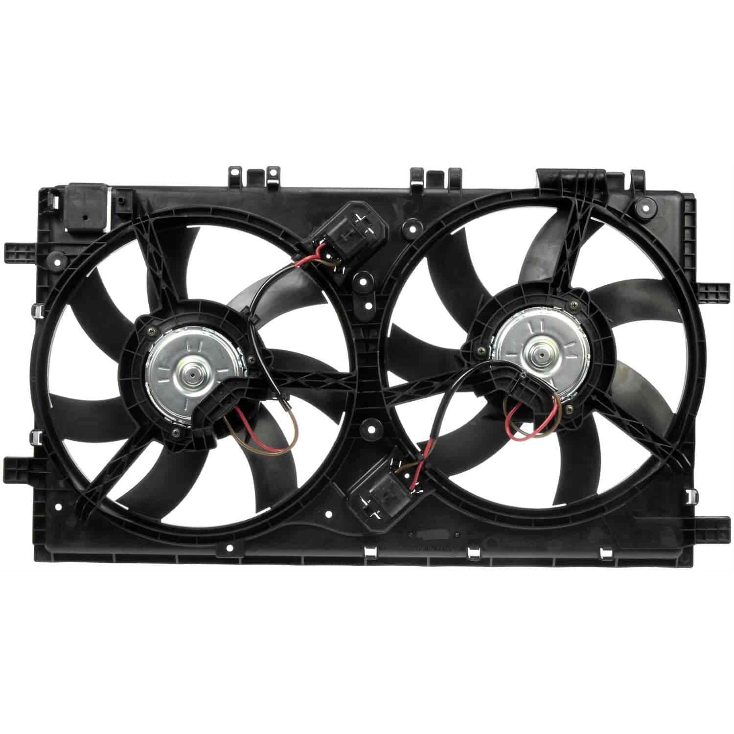 620-656 OE Replacement Radiator Fan, Dual fan, OE Solutions Series - Dorman - OE Solutions Engine Cooling Fan Assembly 620-656 - Dual Fan Assembly Without Controller - Dual Fan Assembly Without Controller - AC Fan - Rad Fan Assembly - Radiator Cooling Fan - Air Conditioning Fan - Condenser Fan Assembly - This engine cooling fan assembly is precision-engineered to match the fit and performance of the stock radiator fan on specific vehicle years, makes and models. It has been rigorously tested to ensure it cools as effectively as the original part. - Buick Regal 2012-11, Saab 9-5 2011-10 - Radiator Fan Assembly: Dual, Cost Effective & Reliable