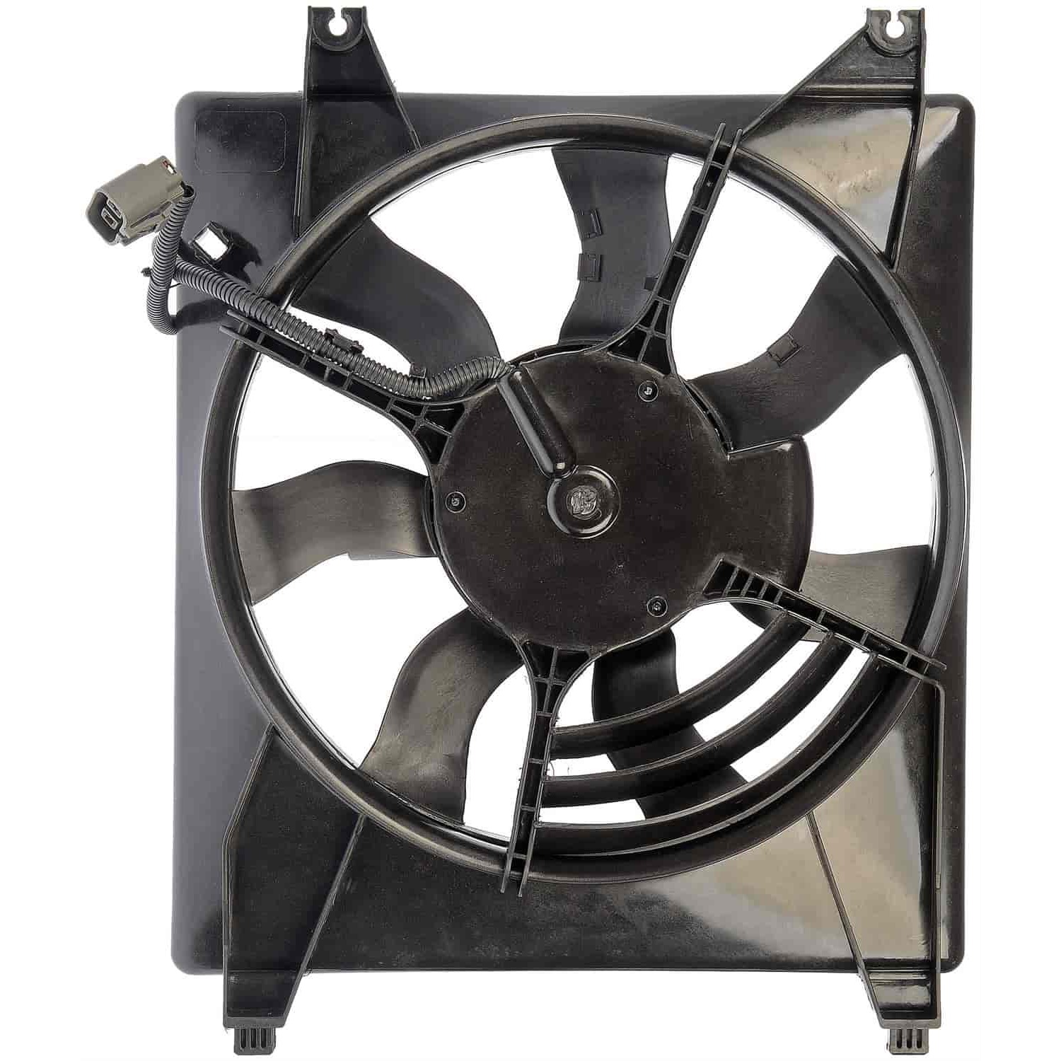620-705 OE Solutions Series A/C Condenser Fan 6 Cyl., 3.8L Engine Single fan - A/C Condenser Fan Assembly: Cost Effective and Reliable - Condenser Fan Assembly Without Controller - Condenser Fan Assembly Without Controller - Rad Fan - Cooling Fan - AC Fan - Air Conditioning Fan - Radiator Fan - This A/C condenser fan assembly is precision-engineered to match the fit and performance of the stock condenser fan on specific vehicle years, makes and models. It has been rigorously tested to ensure it functions as effectively as the original part. - Hyundai Entourage 2009-07, Kia Sedona 2010-06 - Dorman 620-705 A/C Condenser Fan Assembly Compatible with Select Hyundai / Kia Models - Dorman 620-705 A/C Condenser Fan Assembly for Specific Hyundai / Kia Models Fits select: 2006-2010 KIA SEDONA, 2007-2008 HYUNDAI ENTOURAGE - Dorman - OE Solutions A/C Condenser Fan Assembly 620-705