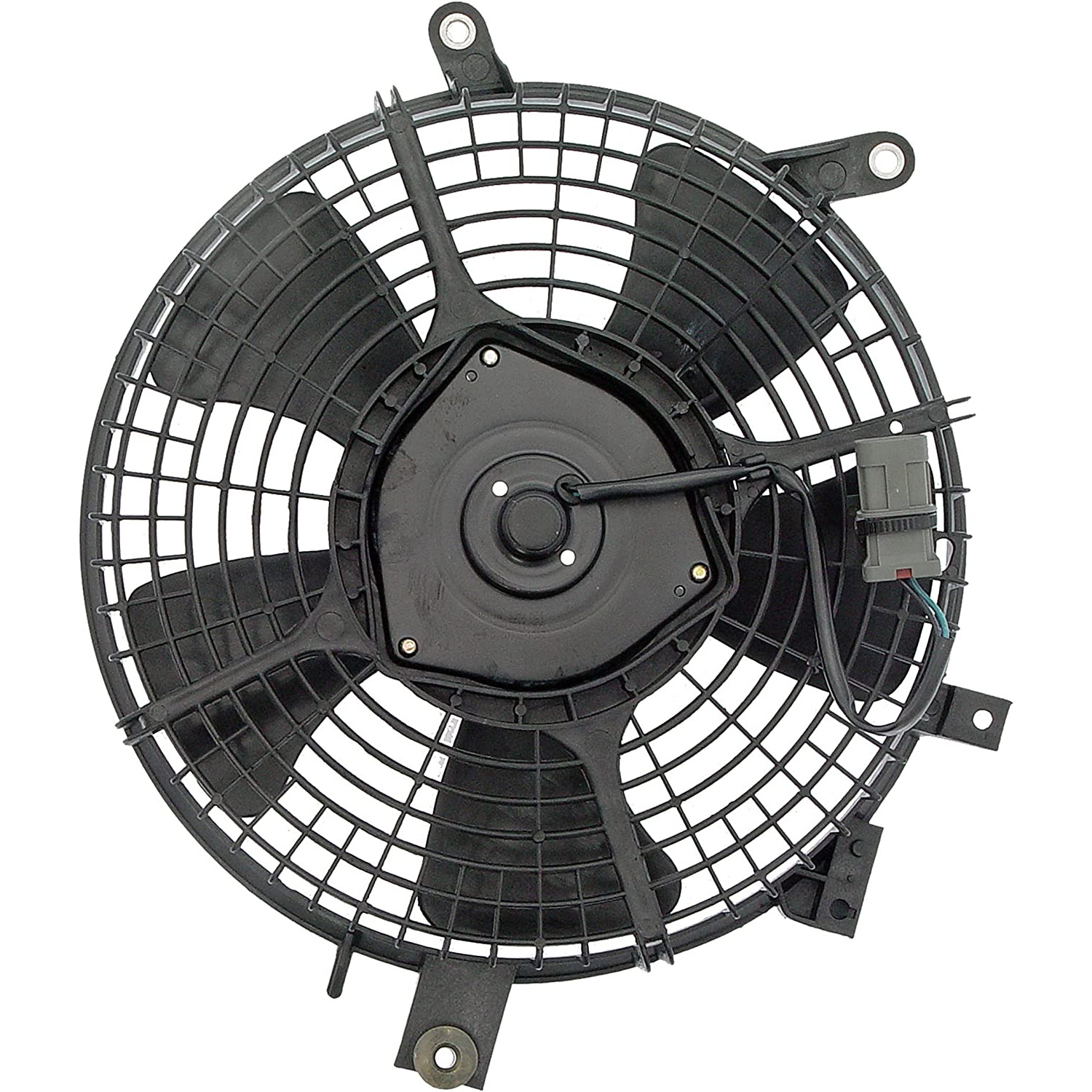 620-709 OE Replacement A/C Condenser Fan, Single fan, OE Solutions Series - A/C Condenser Fan Assembly: Cost Effective and Reliable - Condenser Fan Assembly Without Controller - Condenser Fan Assembly Without Controller - Rad Fan - Air Conditioning Fan - Radiator Fan - Cooling Fan - AC Fan - This A/C condenser fan assembly is precision-engineered to match the fit and performance of the stock condenser fan on specific vehicle years, makes and models. It has been rigorously tested to ensure it functions as effectively as the original part. - Chevrolet Metro 2001-99, Geo Metro 1997-95, Suzuki Swift 2001-95 - Dorman 620-709 A/C Condenser Fan Assembly Compatible with Select Chevrolet / Geo / Suzuki Models - Dorman - OE Solutions A/C Condenser Fan Assembly 620-709