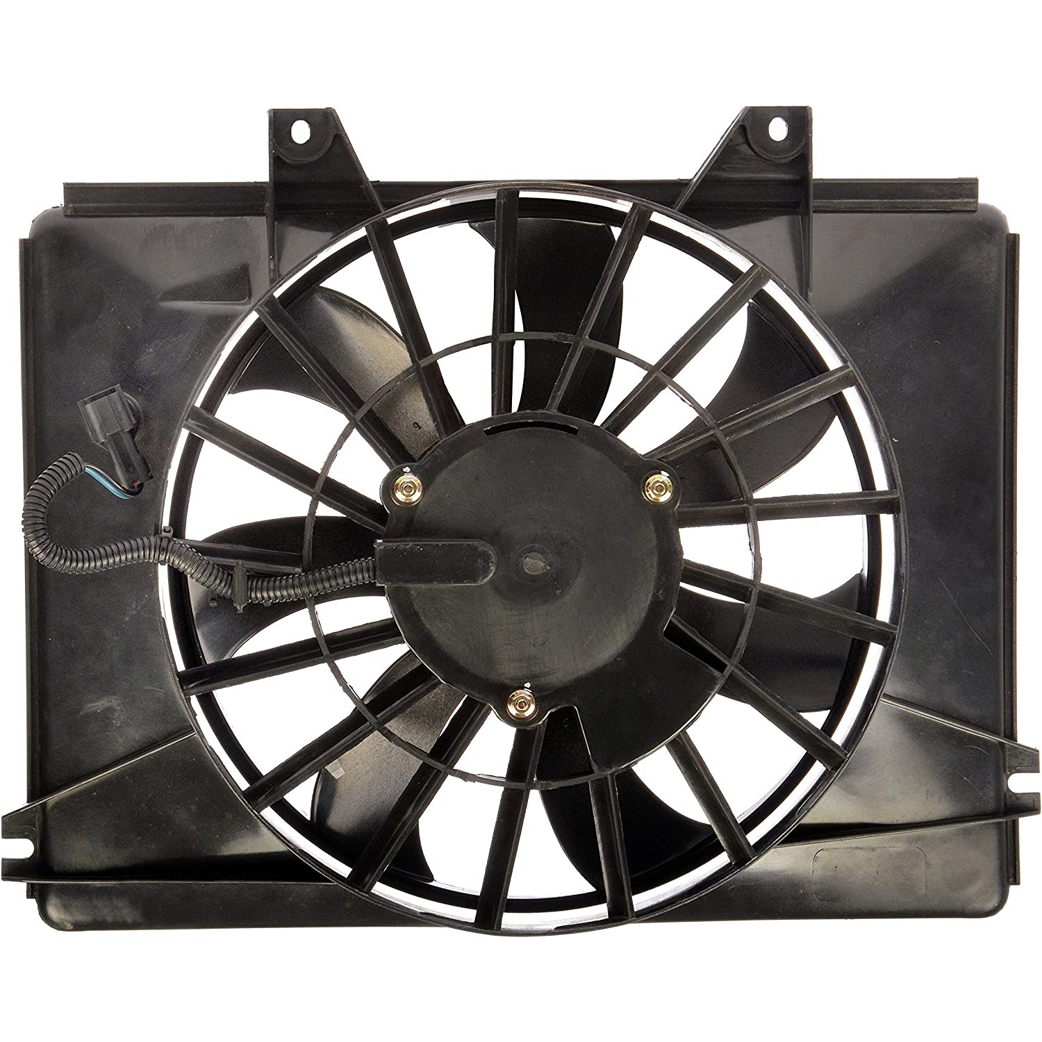 620-752 OE Solutions Series A/C Condenser Fan 6 Cyl., 3.5L Engine Single fan - A/C Condenser Fan Assembly: Cost Effective and Reliable - Condenser Fan Assembly Without Controller - Condenser Fan Assembly Without Controller - Cooling Fan - AC Fan - Air Conditioning Fan - Radiator Fan - Rad Fan - This A/C condenser fan assembly is precision-engineered to match the fit and performance of the stock condenser fan on specific vehicle years, makes and models. It has been rigorously tested to ensure it functions as effectively as the original part. - Kia Sedona 2005-02 - Dorman 620-752 A/C Condenser Fan Assembly Compatible with Select Kia Models - Dorman - OE Solutions A/C Condenser Fan Assembly 620-752