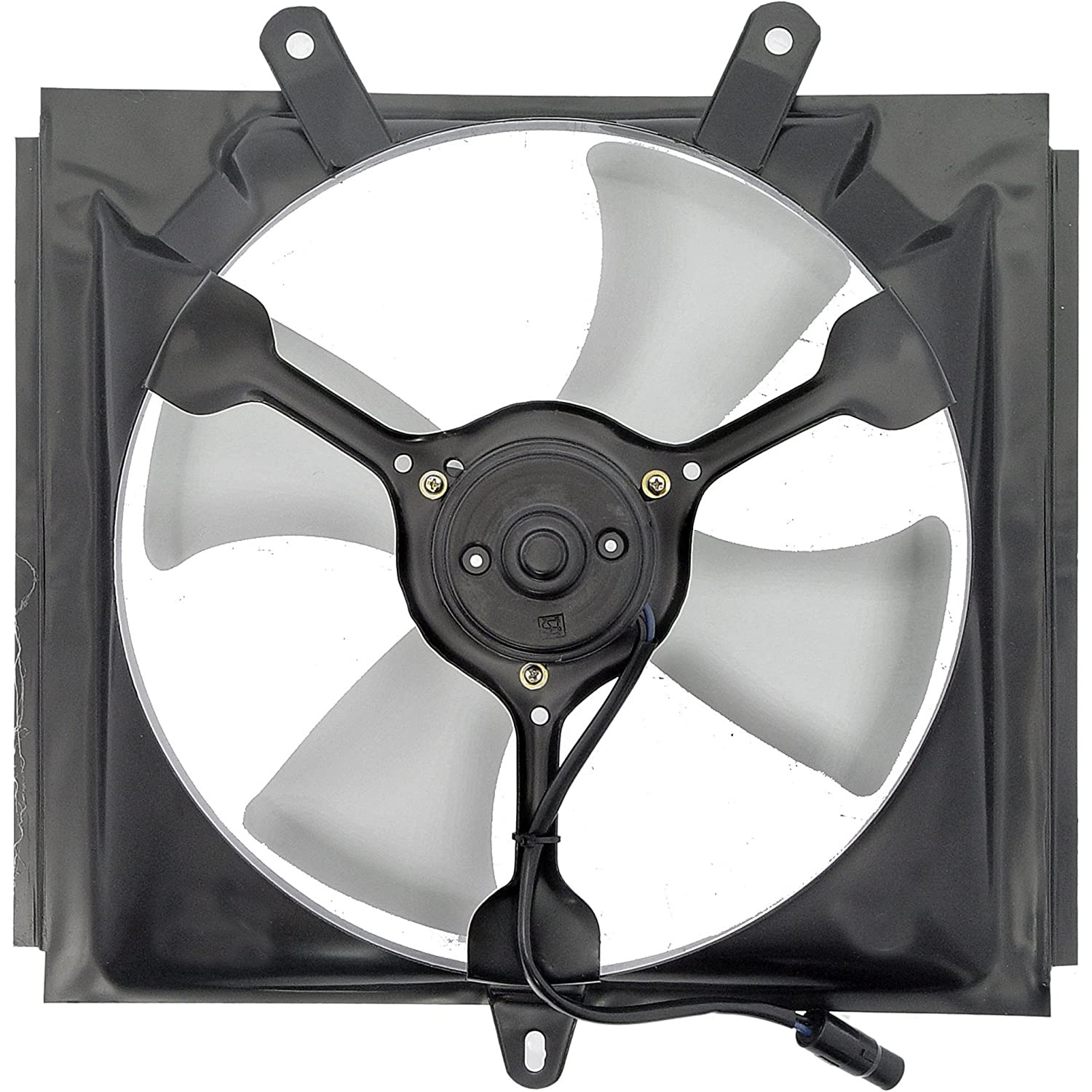 620-760 OE Solutions Series Radiator Fan 3 Cyl., 1.2L Engine Single fan - Dorman - OE Solutions Engine Cooling Fan Assembly 620-760 - Radiator Fan Assembly: Single, Cost Effective and Reliable - Radiator Fan Assembly Without Controller - Radiator Fan Assembly Without Controller - AC Fan - Radiator Cooling Fan - Rad Fan Assembly - Condenser Fan Assembly - Air Conditioning Fan - This engine cooling fan assembly is precision-engineered to match the fit and performance of the stock radiator fan on specific vehicle years, makes and models. It has been rigorously tested to ensure it cools as effectively as the original part. - Subaru Justy 1994-89