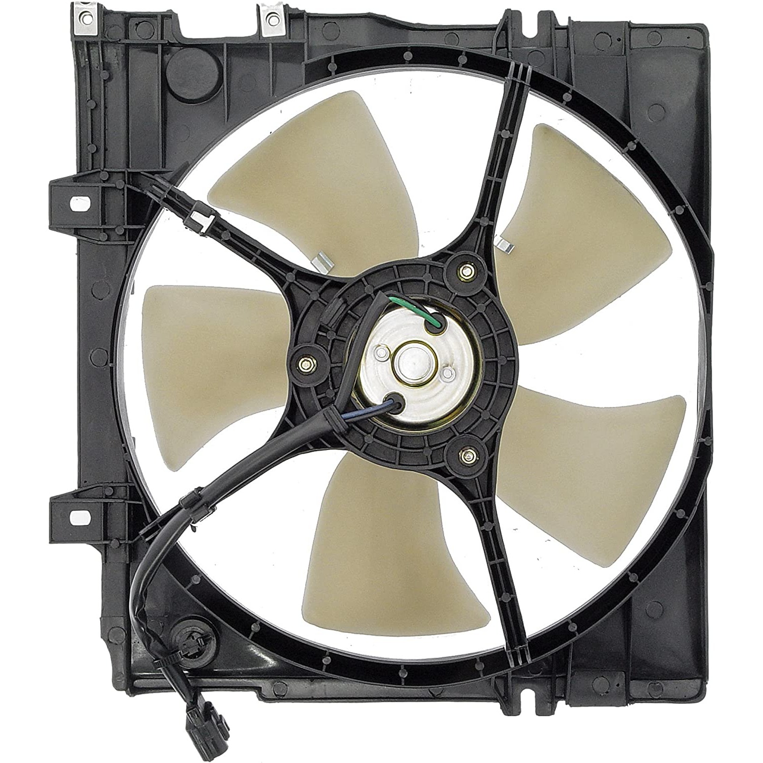 620-762 OE Replacement Radiator Fan, Single fan, OE Solutions Series - Dorman 620-762 Engine Cooling Fan Assembly Compatible with Select Subaru Models - Dorman - OE Solutions Engine Cooling Fan Assembly 620-762 - Radiator Fan Assembly: Single, Cost Effective and Reliable - Radiator Fan Assembly Without Controller - Radiator Fan Assembly Without Controller - Air Conditioning Fan - AC Fan - Radiator Cooling Fan - Rad Fan Assembly - Condenser Fan Assembly - This engine cooling fan assembly is precision-engineered to match the fit and performance of the stock radiator fan on specific vehicle years, makes and models. It has been rigorously tested to ensure it cools as effectively as the original part. - Subaru Legacy 1999-95