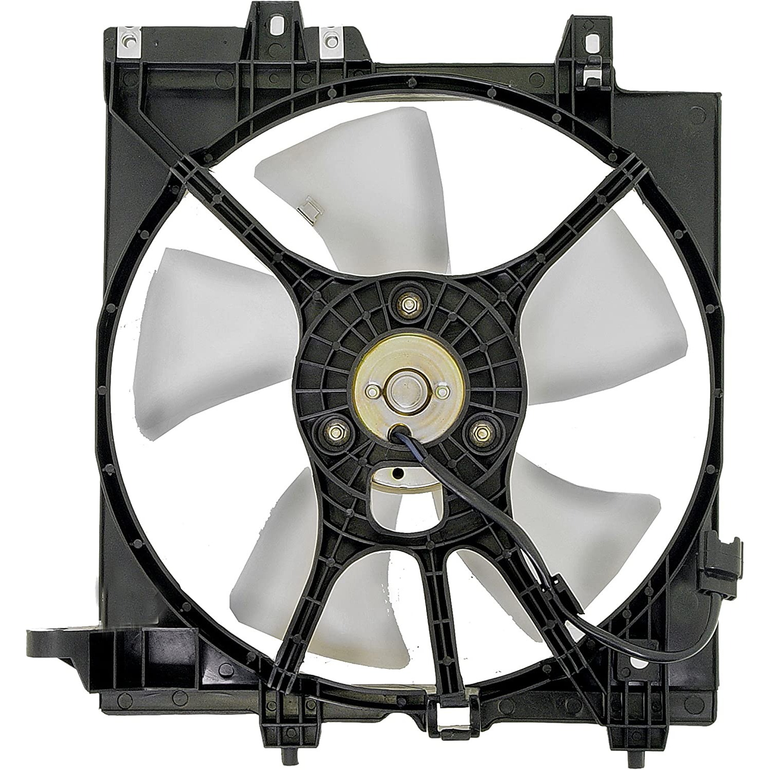 620-765 OE Replacement Radiator Fan, Single fan, OE Solutions Series - Dorman - OE Solutions A/C Condenser Fan Assembly 620-765 - Radiator Fan Assembly: Single, Cost Effective and Reliable - Radiator Fan Assembly Without Controller - Radiator Fan Assembly Without Controller - Air Conditioning Fan - AC Fan - Condenser Fan Assembly - Rad Fan - Cooling Fan - This A/C condenser fan assembly is precision-engineered to match the fit and performance of the stock condenser fan on specific vehicle years, makes and models. It has been rigorously tested to ensure it functions as effectively as the original part. - Subaru Impreza 1998-97