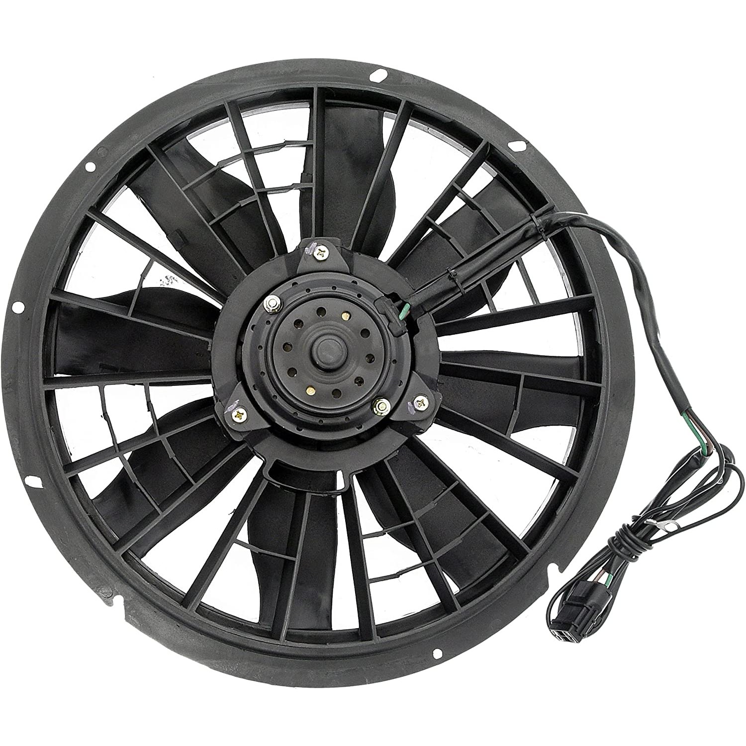 620-774 OE Replacement Radiator Fan, Single fan, OE Solutions Series - Dorman 620-774 Engine Cooling Fan Assembly Compatible with Select Volvo Models - Dorman 620-774 Engine Cooling Fan Assembly for Specific Volvo Models Fits 1994 Volvo 940 - Dorman - OE Solutions Engine Cooling Fan Assembly 620-774 - Radiator Fan Assembly: Single, Cost Effective and Reliable - Radiator Fan Assembly Without Controller - Radiator Fan Assembly Without Controller - Radiator Cooling Fan - AC Fan - Condenser Fan Assembly - Rad Fan Assembly - Air Conditioning Fan - This engine cooling fan assembly is precision-engineered to match the fit and performance of the stock radiator fan on specific vehicle years, makes and models. It has been rigorously tested to ensure it cools as effectively as the original part. - Volvo 940 1995-92, Volvo 960 1997-92, Volvo S90 1998, Volvo V90 1998