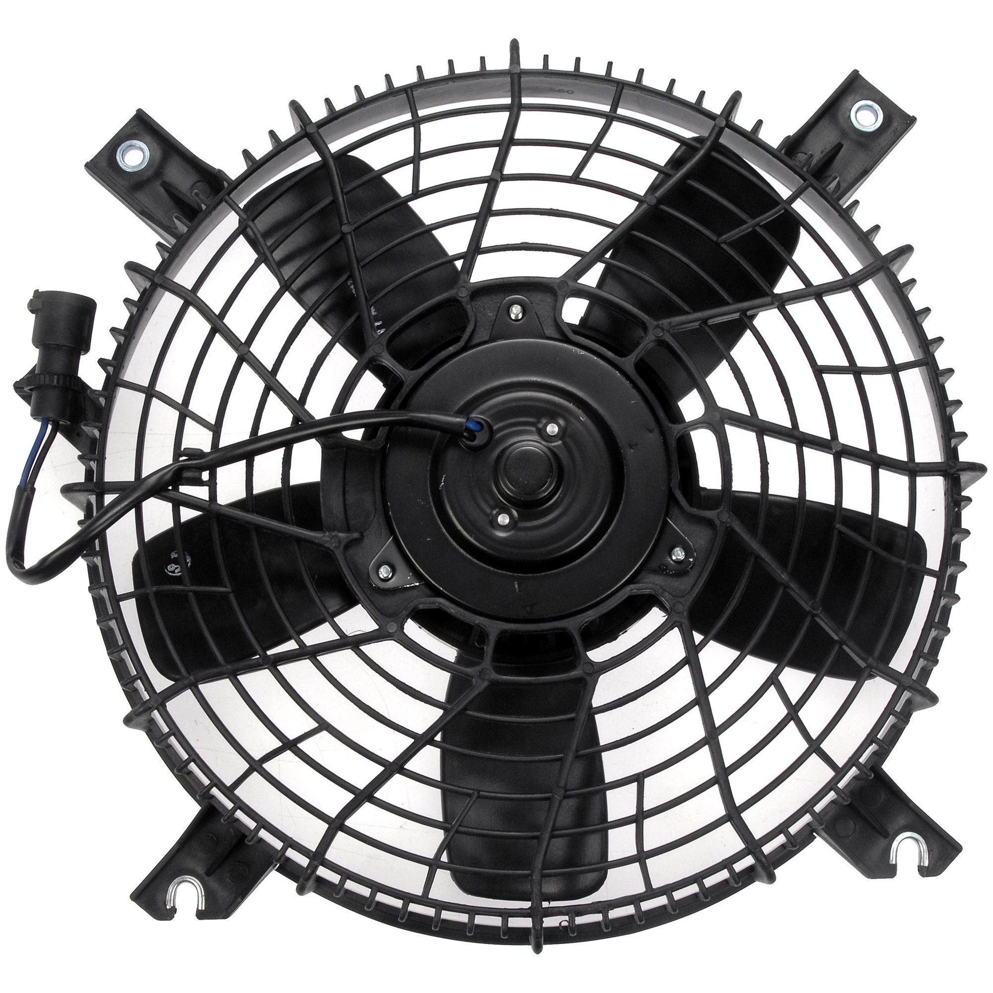 620-798 OE Replacement A/C Condenser Fan, Single fan, OE Solutions Series - A/C Condenser Fan Assembly: Cost Effective and Reliable - Condenser Fan Assembly Without Controller - Condenser Fan Assembly Without Controller - AC Fan - Air Conditioning Fan - Radiator Fan - Rad Fan - Cooling Fan - This A/C condenser fan assembly is precision-engineered to match the fit and performance of the stock condenser fan on specific vehicle years, makes and models. It has been rigorously tested to ensure it functions as effectively as the original part. - Suzuki Vitara 2001-99 - Dorman Radiator Fan Assembly 620-798