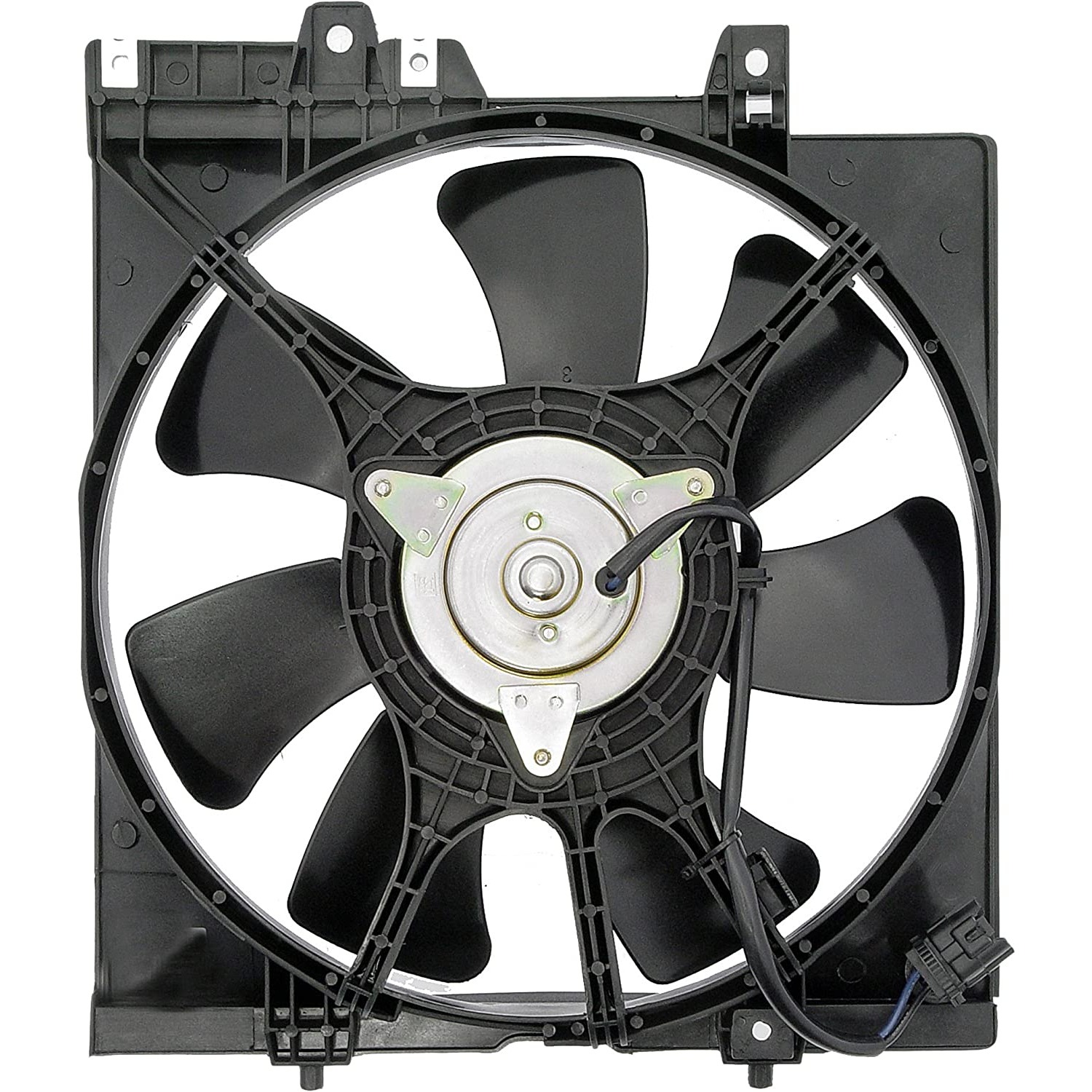 620-822 OE Replacement A/C Condenser Fan, Single fan, OE Solutions Series - A/C Condenser Fan Assembly: Cost Effective and Reliable - Condenser Fan Assembly Without Controller - Condenser Fan Assembly Without Controller - Cooling Fan - Radiator Fan - Air Conditioning Fan - Rad Fan - AC Fan - This A/C condenser fan assembly is precision-engineered to match the fit and performance of the stock condenser fan on specific vehicle years, makes and models. It has been rigorously tested to ensure it functions as effectively as the original part. - Subaru Forester 2002-99, Subaru Impreza 2001-99 - Dorman 620-822 A/C Condenser Fan Assembly Compatible with Select Subaru Models - Dorman - OE Solutions A/C Condenser Fan Assembly 620-822