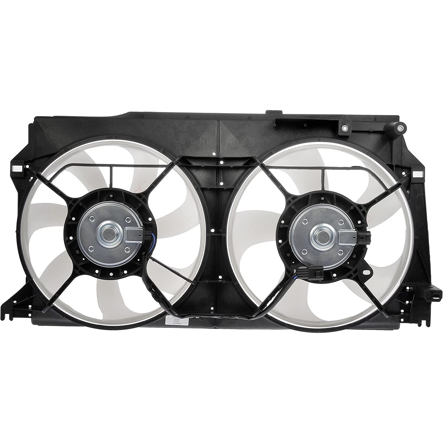 620-850 OE Solutions Series Radiator Fan 4 Cyl., 2.0L Engine Dual fan - Dorman - OE Solutions Engine Cooling Fan Assembly 620-850 - Dual Fan Assembly Without Controller - Rad Fan Assembly - AC Fan - Condenser Fan Assembly - Air Conditioning Fan - Radiator Cooling Fan - This engine cooling fan assembly is precision-engineered to match the fit and performance of the stock radiator fan on specific vehicle years, makes and models. It has been rigorously tested to ensure it cools as effectively as the original part. - Scion FR-S 2016-13, Subaru BRZ 2020-13, Toyota 86 2020-17