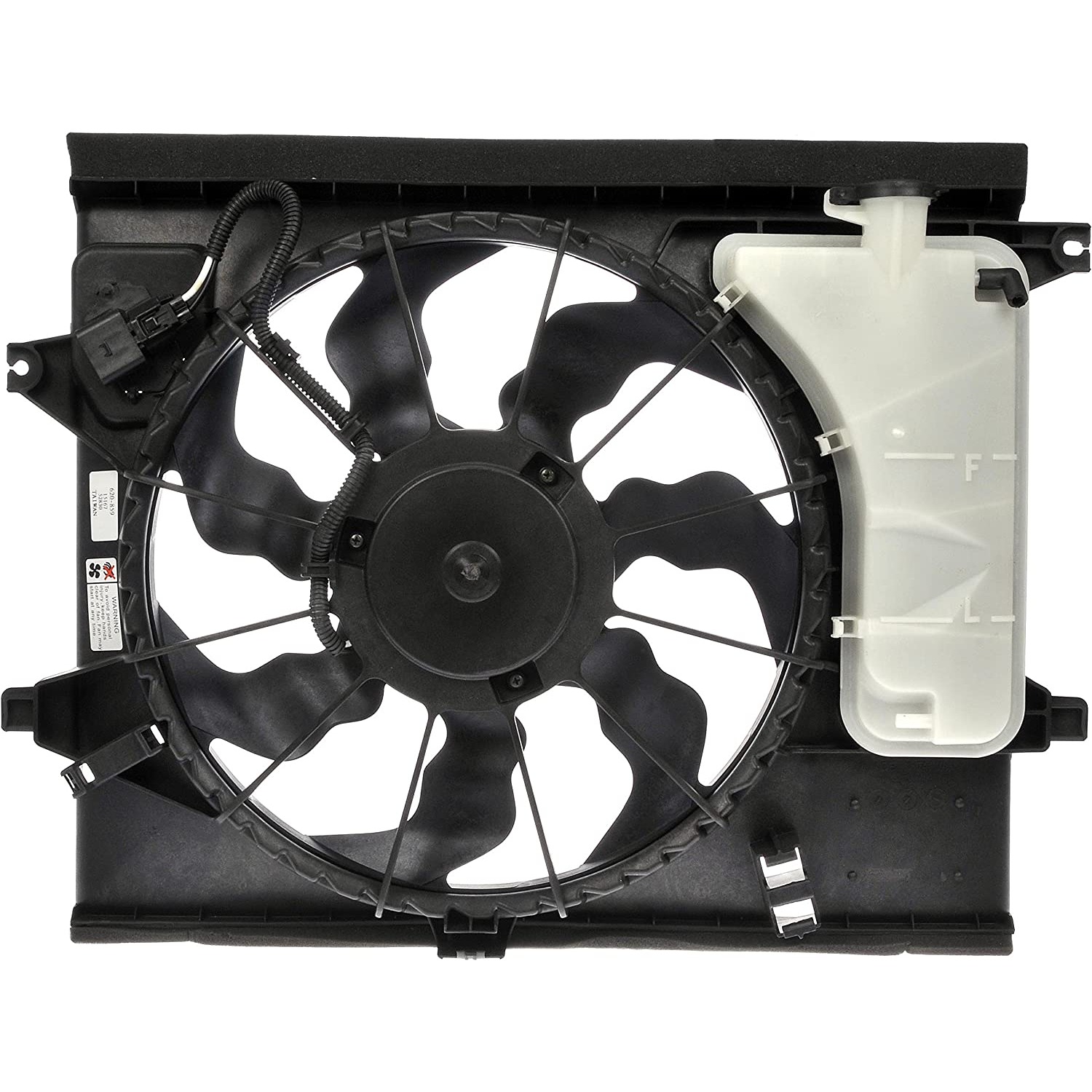 620-859 OE Replacement Radiator Fan, Single fan, OE Solutions Series - Dorman 620-859 Engine Cooling Fan Assembly Compatible with Select Kia Models - Dorman 620-859 Engine Cooling Fan Assembly for Specific Kia Models - Dorman - OE Solutions Engine Cooling Fan Assembly 620-859 - Radiator Fan Assembly: Single, Cost Effective and Reliable - Radiator Fan Assembly Without Controller - Air Conditioning Fan - Condenser Fan Assembly - AC Fan - Rad Fan Assembly - Radiator Cooling Fan - This engine cooling fan assembly is precision-engineered to match the fit and performance of the stock radiator fan on specific vehicle years, makes and models. It has been rigorously tested to ensure it cools as effectively as the original part. - Kia Soul 2019-12