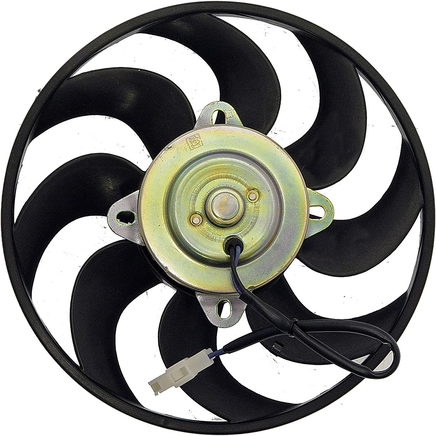 620-886 OE Replacement Radiator Fan, Single fan, OE Solutions Series - Dorman - OE Solutions Engine Cooling Fan Assembly 620-886 - Radiator Fan Assembly: Single, with Controller, Cost Effective and Reliable - Radiator Fan Assembly With Controller - AC Fan - Rad Fan Assembly - Radiator Cooling Fan - Condenser Fan Assembly - Air Conditioning Fan - This engine cooling fan assembly is precision-engineered to match the fit and performance of the stock radiator fan on specific vehicle years, makes and models. It has been rigorously tested to ensure it cools as effectively as the original part. - Volvo 740 1989-85, Volvo 745 1985, Volvo 760 1987-83