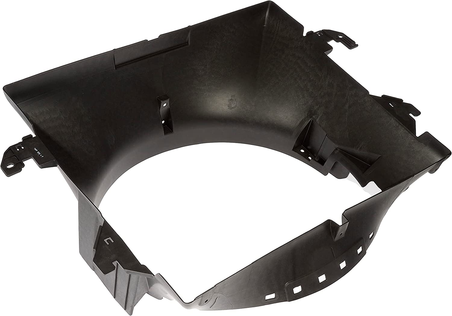 620-988 Fan Shroud Fits Radiator Fan, 6.4L, 8Cyl OE Solutions Series - Clutch Fan Shroud - Clutch Fan Shroud - Plastic, Black, for Ram 2500/3500/4500/5500 2014-2018 - Dorman 620-988 Engine Cooling Fan Shroud Compatible with Select Ram Models - Fan Shroud - Clutch Fan Shroud - Cooling Fan Shroud - This engine cooling fan shroud, also known as an engine cooling fan cowl, is designed to match the fit of an original equipment cowl on specified vehicles. It is engineered to replace a cowl that is missing or damaged from impact, vibration, or heat. - Ram 2500 2018-14, Ram 3500 2018-14, Ram 4500 2018-14, Ram 5500 2018-14