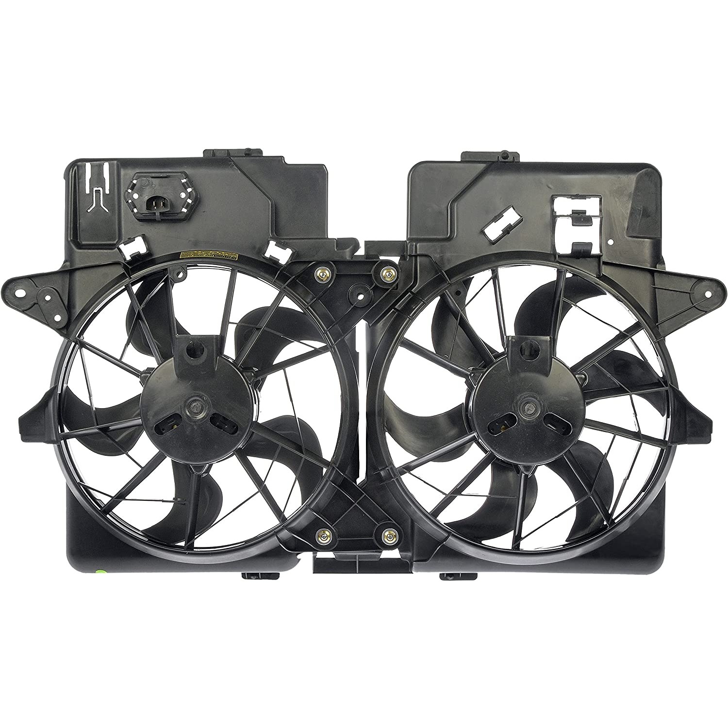 621-037 OE Solutions Series Radiator Fan 6 Cyl., 3.0L Engine Dual fan - Dorman 621-037 Engine Cooling Fan Assembly Compatible with Select Ford/Mercury Models - Dorman 621-037 Engine Cooling Fan Assembly for Specific Ford / Mercury Models Fits 2005 Ford Escape - Dorman - OE Solutions Engine Cooling Fan Assembly 621-037 - Dual Fan Assembly Without Controller - AC Fan - Radiator Cooling Fan - Condenser Fan Assembly - Air Conditioning Fan - Rad Fan Assembly - This engine cooling fan assembly is precision-engineered to match the fit and performance of the stock radiator fan on specific vehicle years, makes and models. It has been rigorously tested to ensure it cools as effectively as the original part. - Ford Escape 2005, Mercury Mariner 2005