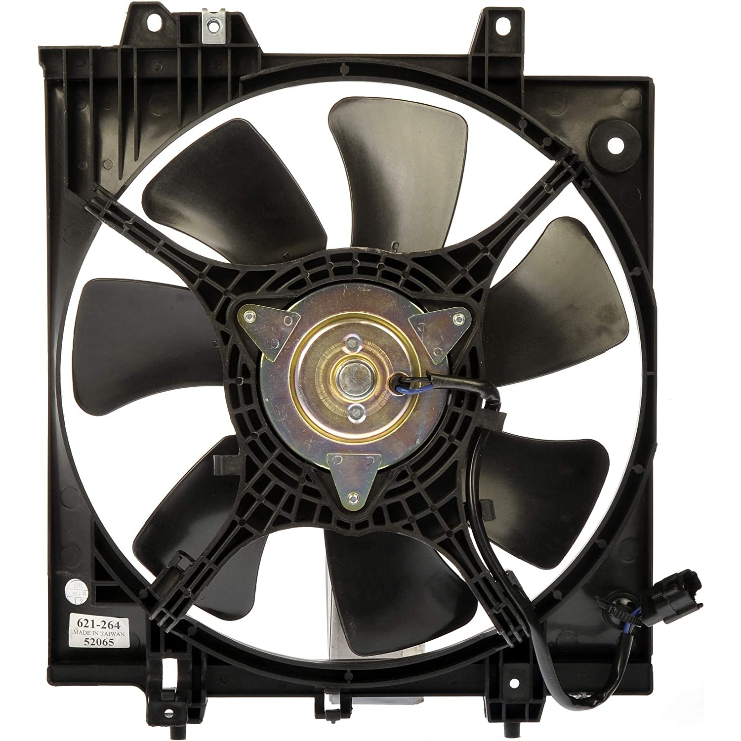 621-264 OE Replacement A/C Condenser Fan, Single fan, OE Solutions Series - Condenser Fan Assembly Without Controller - Condenser Fan Assembly Without Controller - Air Conditioning Fan - Radiator Fan - AC Fan - Cooling Fan - Rad Fan - This A/C condenser fan assembly is precision-engineered to match the fit and performance of the stock condenser fan on specific vehicle years, makes and models. It has been rigorously tested to ensure it functions as effectively as the original part. - Subaru Impreza 2007-02 - Dorman 621-264 A/C Condenser Fan Assembly Compatible with Select Subaru Models - Dorman - OE Solutions A/C Condenser Fan Assembly 621-264