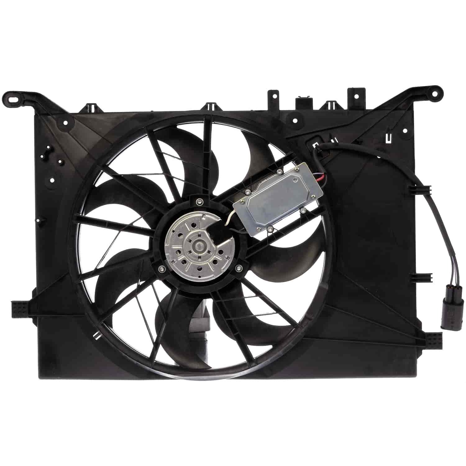 621-491 OE Replacement Radiator Fan, Single fan, OE Solutions Series - Dorman 621-491 Engine Cooling Fan Assembly Compatible with Select Volvo Models - Dorman 621-491 Engine Cooling Fan Assembly for Specific Volvo Models Fits 2004 Volvo S60 - Dorman - OE Solutions Engine Cooling Fan Assembly 621-491 - Radiator Fan Assembly: Single, with Controller, Cost Effective and Reliable - Radiator Fan Assembly With Controller - AC Fan - Radiator Cooling Fan - Condenser Fan Assembly - Rad Fan Assembly - Air Conditioning Fan - This engine cooling fan assembly is precision-engineered to match the fit and performance of the stock radiator fan on specific vehicle years, makes and models. It has been rigorously tested to ensure it cools as effectively as the original part. - Volvo S60 2005-04, Volvo S80 2006-04