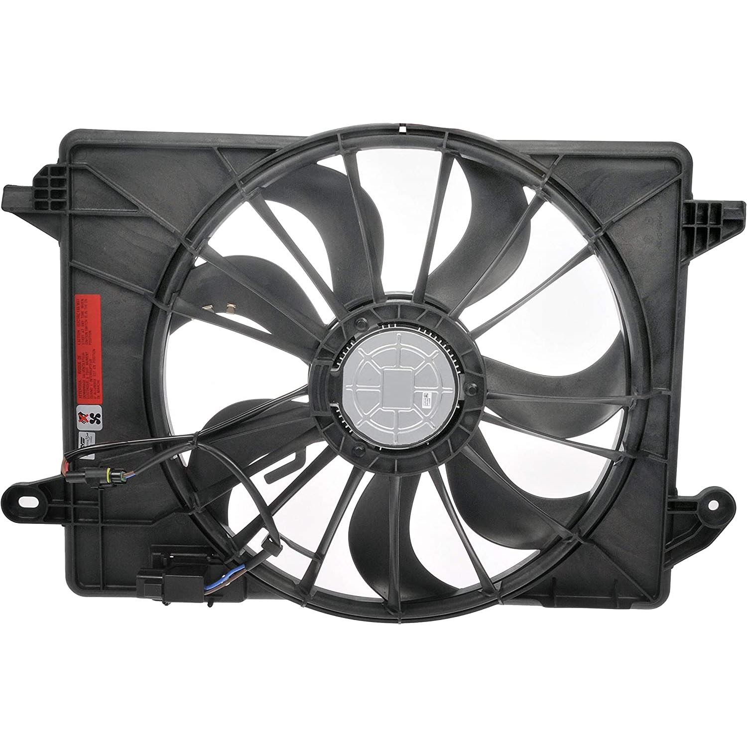 621-526XD OE Replacement Radiator Fan, Single fan, OE Solutions Series - Dorman 621-526XD Radiator Fan Assembly With Brushless Motor Compatible with Select Chrysler / Dodge Models (OE FIX) - Dorman 621-526XD Radiator Fan Assembly With Brushless Motor for Specific Chrysler / Dodge Models (OE FIX) - Dorman - OE Solutions Engine Cooling Fan Assembly 621-526XD - Radiator Fan Assembly: Single, Brushless Motor, OE Fix, Reliable - Radiator Fan Assembly With Brushless Motor - Radiator Fan XD - Radiator Fan Assembly With Brushless Motor - Radiator Cooling Fan - Condenser Fan Assembly - Air Conditioning Fan - Rad Fan Assembly - AC Fan - Original engine cooling fans often burn out prematurely because they're under-engineered for extreme duty. This Dorman OE FIX solution features a brushless motor and more durable fan blade to dramatically extend service life under intense use. - Chrysler 300 2021-09, Dodge Challenger 2021-09, Dodge Charger 2021-09