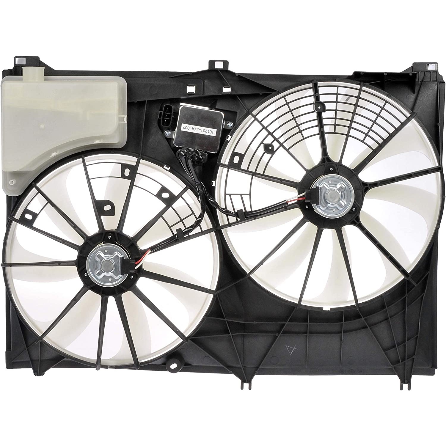 621-540 OE Replacement Radiator Fan, Dual fan, OE Solutions Series - Dorman 621-540 Engine Cooling Fan Assembly Compatible with Select Toyota Models - Dual Fan Assembly Without Controller - Radiator Cooling Fan - Condenser Fan Assembly - Rad Fan Assembly - AC Fan - Air Conditioning Fan - This engine cooling fan assembly is precision-engineered to match the fit and performance of the stock radiator fan on specific vehicle years, makes and models. It has been rigorously tested to ensure it cools as effectively as the original part. - Toyota Highlander 2018-14 - Radiator Fan Assembly: Dual, Cost Effective and Reliable