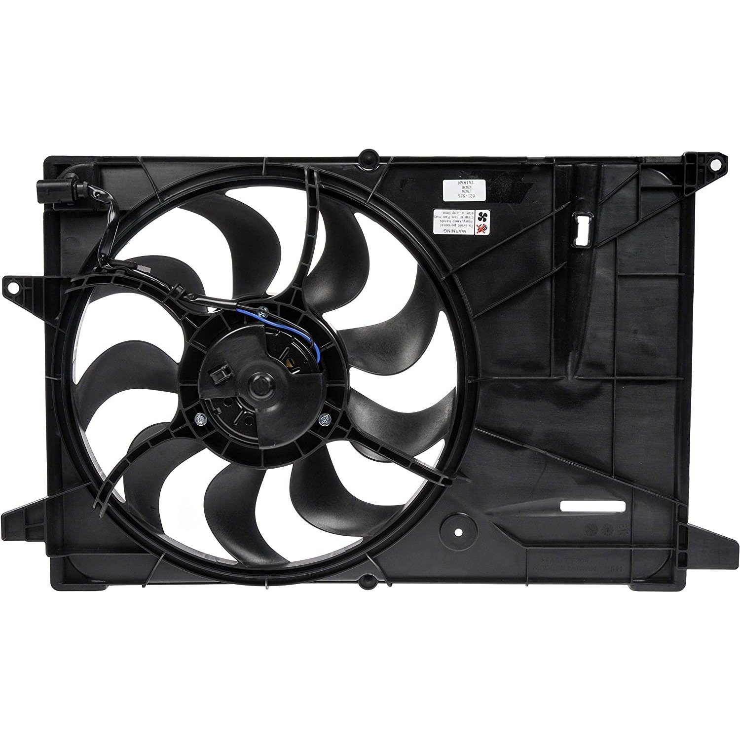 621-558 OE Solutions Series Radiator Fan 4 Cyl., 1.4L Engine Single fan - Dorman 621-558 Engine Cooling Fan Assembly Compatible with Select Chevrolet Models - Dorman - OE Solutions Engine Cooling Fan Assembly 621-558 - Radiator Fan Assembly: Single, Cost Effective and Reliable - Radiator Fan Assembly Without Controller - Radiator Cooling Fan - AC Fan - Rad Fan Assembly - Condenser Fan Assembly - Air Conditioning Fan - This engine cooling fan assembly is precision-engineered to match the fit and performance of the stock radiator fan on specific vehicle years, makes and models. It has been rigorously tested to ensure it cools as effectively as the original part. - Chevrolet Spark 2022-16