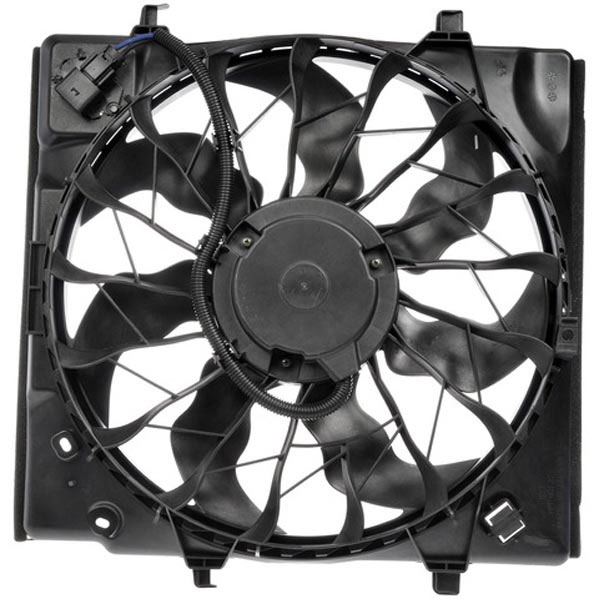 621-573 OE Replacement Radiator Fan, Single fan, OE Solutions Series - Dorman 621-573 Engine Cooling Fan Assembly Compatible with Select Kia Models - Dorman 621-573 Engine Cooling Fan Assembly for Specific Kia Models Fits select: 2016-2020 KIA OPTIMA - Dorman - OE Solutions Engine Cooling Fan Assembly 621-573 - Radiator Fan Assembly: Single, Cost Effective and Reliable - Radiator Fan Assembly Without Controller - Condenser Fan Assembly - Air Conditioning Fan - Radiator Cooling Fan - Rad Fan Assembly - AC Fan - This engine cooling fan assembly is precision-engineered to match the fit and performance of the stock radiator fan on specific vehicle years, makes and models. It has been rigorously tested to ensure it cools as effectively as the original part. - Kia Optima 2020-16