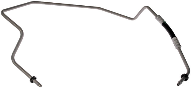 624-069 Oil Cooler Line OE Solutions Series - Dorman Transmission Cooler Line Assembly 624-069 - Transmission Line - Transmission Oil Cooler Line - Transmission Cooler Tube - Transmission Cooler Hose & Tube Assembly - Transmission Cooler Line - This automatic transmission oil cooler hose assembly is designed to match the fit and function of an original assembly. It is engineered from durable components as a reliable replacement for leaking or damaged lines on specified vehicles. - Cadillac 2003-02, Chevrolet 2007-99, GMC 2007-99 - Transmission Oil Cooler Line - Transmission Oil Cooler Line: Exact Fit, Metal/Rubber