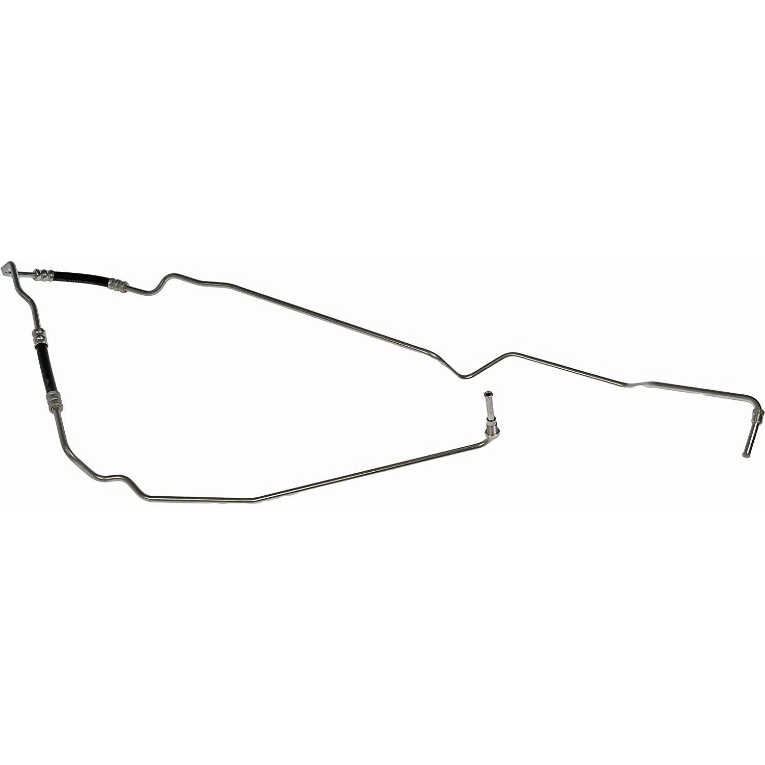 624-221 Oil Cooler Line OE Solutions Series - Dorman 624-221 Automatic Transmission Oil Cooler Hose Assembly Compatible with Select Ford Models - Transmission Line - Transmission Oil Cooler Line - Transmission Cooler Hose & Tube Assembly - Transmission Cooler Line - Transmission Cooler Tube - This automatic transmission oil cooler hose assembly is designed to match the fit and function of an original assembly. It is engineered from durable components as a reliable replacement for leaking or damaged lines on specified vehicles. - Ford Expedition 1998-97, Ford F-150 1998-97, Ford F-250 1998-97 - Transmission Oil Cooler Line - Transmission Oil Cooler Line: Exact Fit, Metal/Rubber