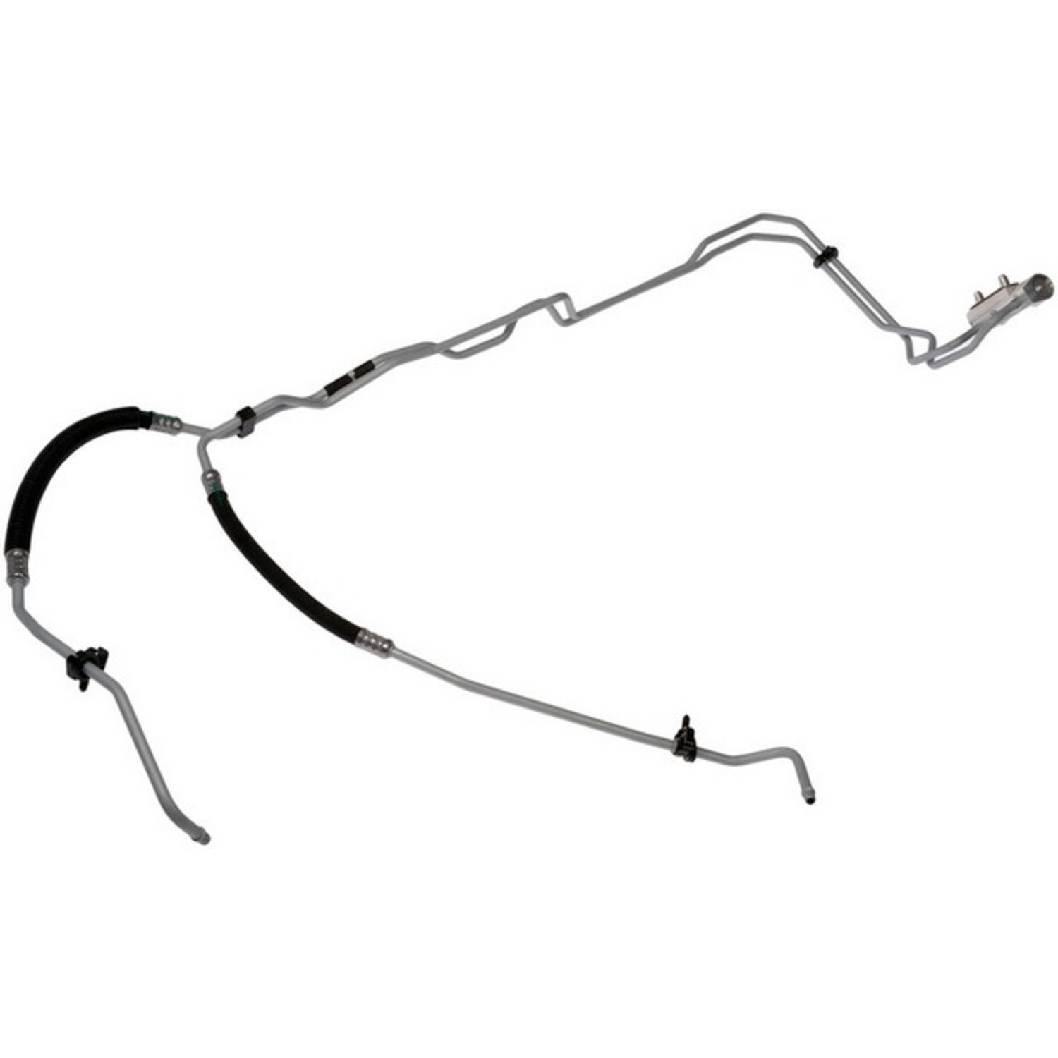 624-437 Oil Cooler Line OE Solutions Series - Dorman 624-437 Automatic Transmission Oil Cooler Hose Assembly Compatible with Cadillac/Chevrolet/GMC Models - Dorman Transmission Cooler Line Assembly 624-437 - Transmission Line - Transmission Oil Cooler Line - Transmission Cooler Line - Transmission Cooler Hose & Tube Assembly - Transmission Cooler Tube - This automatic transmission oil cooler hose assembly is designed to match the fit and function of an original assembly. It is engineered from durable components as a reliable replacement for leaking or damaged lines on specified vehicles. - Cadillac 2015, Chevrolet 2019-14, GMC 2019-15 - Transmission Oil Cooler Line - Transmission Oil Cooler Line: Exact Fit, Rubber