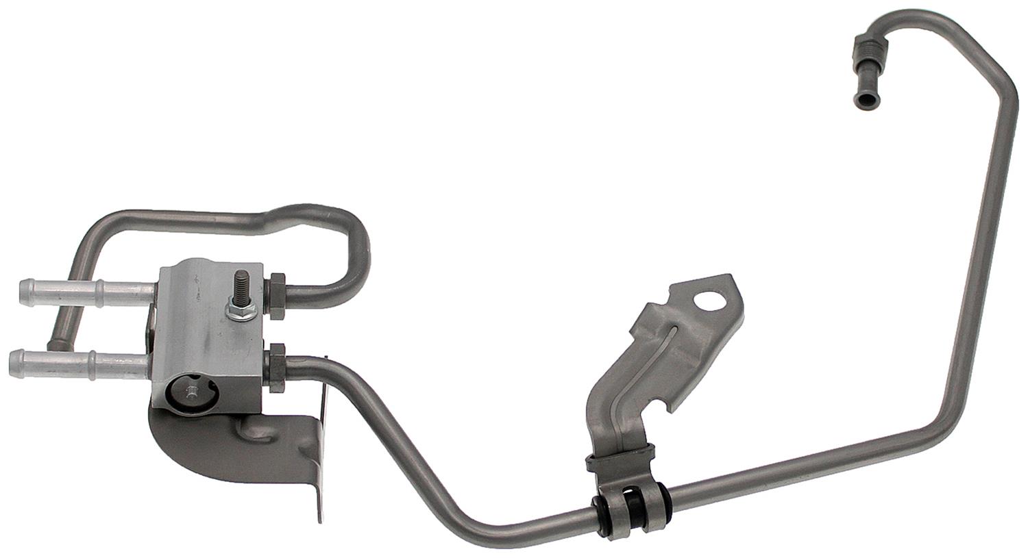 624-750 Automatic Transmission Oil Cooler Hose Assembly, Sold Individually, OE Solutions Series - Dorman 624-750 Automatic Transmission Oil Cooler Hose Assembly Compatible with Select Ford/Mercury Models - Dorman Transmission Cooler Line Assembly 624-750 - Transmission Line - Transmission Oil Cooler Line - Transmission Cooler Tube - Transmission Cooler Hose & Tube Assembly - Transmission Cooler Line - This automatic transmission oil cooler hose assembly is designed to match the fit and function of an original assembly. It is engineered from durable components as a reliable replacement for leaking or damaged lines on specified vehicles. - Ford Escape 2008-06, Mercury Mariner 2008-06 - Transmission Oil Cooler Line: Exact Fit, Metal