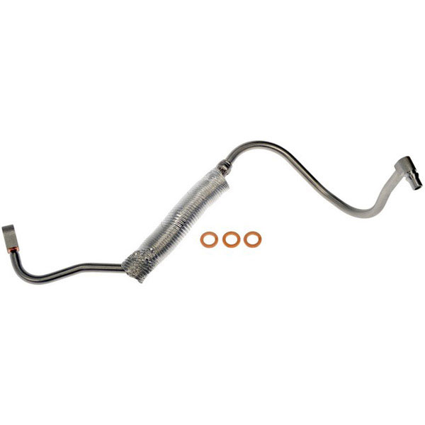 625-837 OE Solutions Series Turbocharger Oil Line - Sold individually - Dorman 625-837 Turbocharger Oil Line Compatible with Buick/Chevrolet/GMC Models - Dorman Oil Line For Turbo Unit 625-837 - Turbocharger Oil Feed Line - Turbo Oil Line - Turbocharger Oil Feed Line - Turbocharger Drain Tube - Turbo Drain Tube - Turbo Oil Feed Line - Turbocharger Oil Return Line - This turbocharger oil line is designed to match the fit and function of the original part on specified vehicles. Made of quality materials, it is engineered for reliable performance. - Buick 2022-21, Buick 2019-16, Chevrolet 2022-16, GMC 2022-18