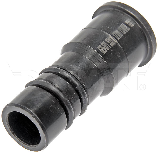 626-571 OE Solutions Series Heater Hose - Black/Coated, Steel, Direct Fit, Sold individually - Coolant Fitting - Dorman - 626-571 - COOLANT FITTING - Dorman 626-571 HVAC Heater Hose Connector for Specific Ford / Lincoln / Mercury Models, Black Fits select: 1998-2010 FORD F150, 1998-2014 FORD EXPEDITION - Dorman Hose 626-571 - DORMAN HVAC Heater Hose Connector for Ford - Heater Hose Assembly - Coolant Fitting - Quick Disconnect - Heater Hose Quick Connector - Heater Hose Connector - Coolant Connector - Heater Hose Clip - Made of quality materials, this HVAC heater hose connector matches the fit and function of an original equipment connector to restore leak-free performance. - Ford 2018-97, Lincoln 2014-98, Mercury 2011-98