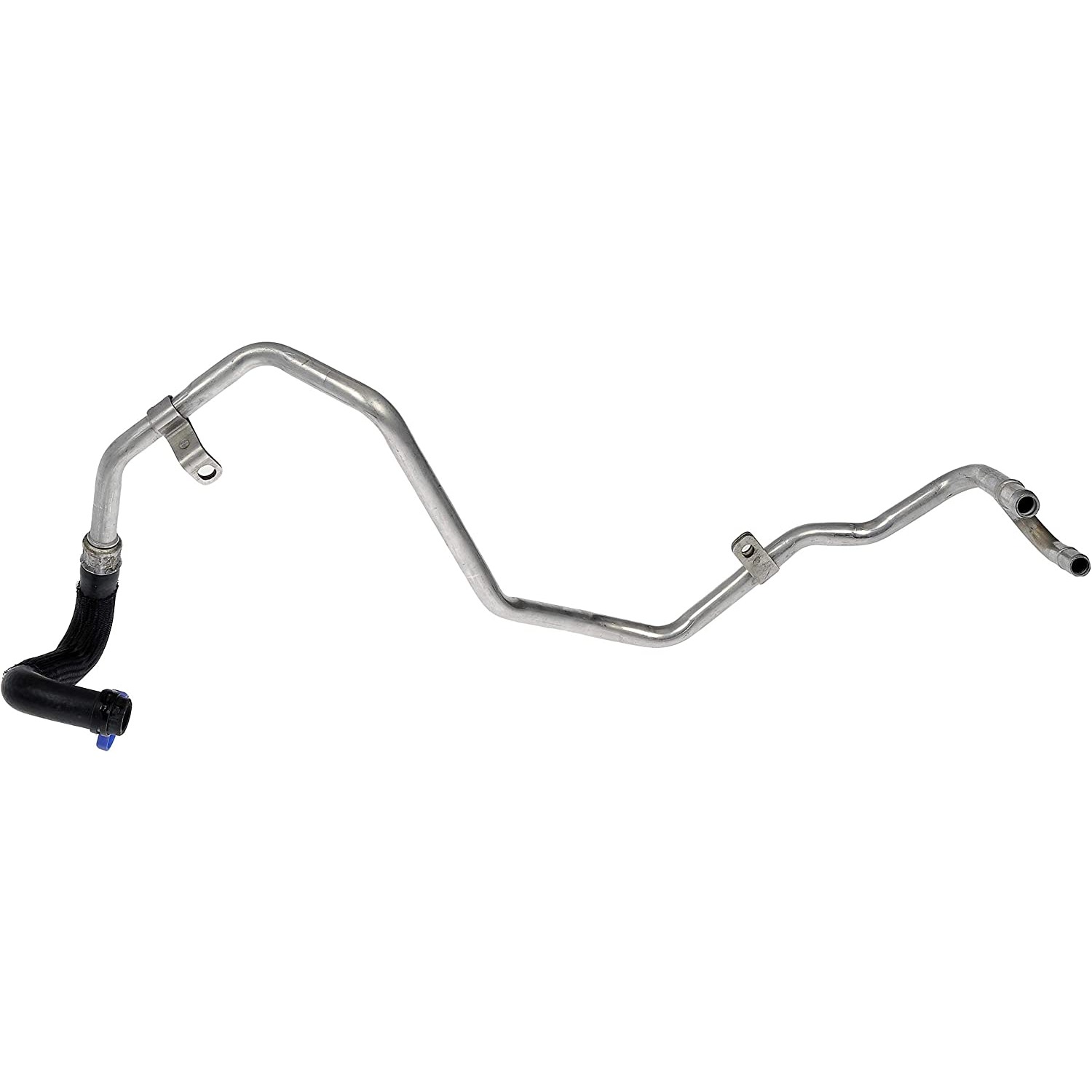 626-576 OE Solutions Series Heater Hose - Black and Natural, Aluminum and rubber, Branched, Direct Fit, Sold individually - Dorman 626-576 HVAC Heater Hose Assembly Compatible with Select Chrysler/Dodge/Ram Models - Dorman 626-576 HVAC Heater Hose Assembly for Specific Chrysler / Dodge / Ram Models Fits 2015 Chrysler 200 - Dorman Hose 626-576 - Engine Heater Hose Assembly - Heater Hose Assembly - Engine Heater Hose Assembly - Heater Hose Tee - Heater Hose Fitting - Heater Core Hose - Heater Hose & Tube Assembly - Radiator Hose - This replacement HVAC heater hose assembly is engineered to match the fit and durability of the stock heater hose assembly on specified vehicles. It is designed to withstand extreme temperature changes to extend service life. - Chrysler 2017-11, Dodge 2020-11, Ram 2015-12 - Molded Heater Hose: Aluminum/Rubber