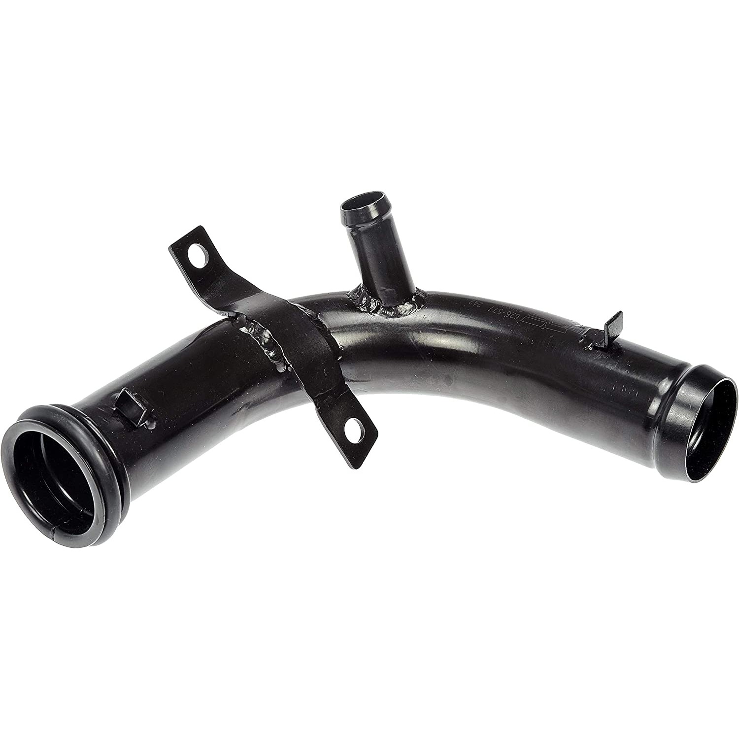 626-577 OE Solutions Series Heater Hose - Black, Steel, Single I.D. hose, Direct Fit, Sold individually - Dorman 626-577 HVAC Heater Hose Assembly Compatible with Select Chrysler / Dodge / Plymouth Models - Dorman Hose 626-577 - Engine Heater Hose Assembly - Heater Hose Assembly - Engine Heater Hose Assembly - Heater Hose Fitting - Heater Hose Tee - Radiator Hose - Heater Core Hose - Heater Hose & Tube Assembly - This replacement HVAC heater hose assembly is engineered to match the fit and durability of the stock heater hose assembly on specified vehicles. It is designed to withstand extreme temperature changes to extend service life. - Chrysler 2006-95, Dodge 2007-95, Plymouth 2000-96