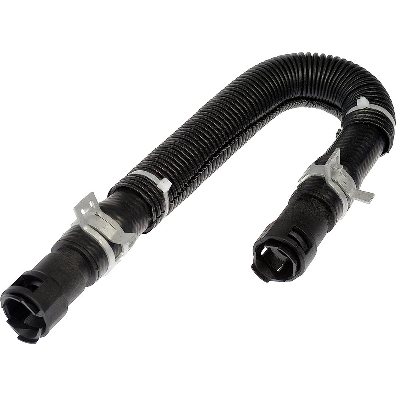 626-578 OE Solutions Series Heater Hose - Natural, Rubber, Single I.D. hose, Direct Fit, Sold individually - Dorman 626-578 HVAC Heater Hose Assembly Compatible with Select Ford / Lincoln Models - Dorman 626-578 HVAC Heater Hose Assembly for Specific Ford / Lincoln Models, Natural/No Finish - Dorman Hose 626-578 - Engine Heater Hose Assembly - Heater Hose Assembly - Engine Heater Hose Assembly - Heater Hose Fitting - Heater Hose Tee - Heater Core Hose - Radiator Hose - Heater Hose & Tube Assembly - This replacement HVAC heater hose assembly is engineered to match the fit and durability of the stock heater hose assembly on specified vehicles. It is designed to withstand extreme temperature changes to extend service life. - Ford F-150 2008-04, Ford Lobo 2008-04, Lincoln Mark LT 2008-06 - Molded Heater Hose: Plastic/Rubber