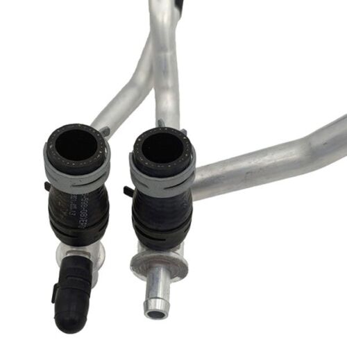 626-688 OE Solutions Series Heater Hose - Black and Silver, EPDM, Sold individually - Dorman 626-688 Engine Heater Hose Assembly Compatible with Select Nissan Models (OE FIX) - Dorman - OE Solutions HVAC Heater Hose Assembly 626-688 - Engine Heater Hose Assembly - Heater Hose Assembly - Engine Heater Hose Assembly - Heater Hose Tee - Heater Hose Fitting - Heater Core Hose - Heater Hose & Tube Assembly - Radiator Hose - Original equipment HVAC heater hose assemblies often fail due to cracks in the plastic T-connector. This Dorman OE FIX replacement features an upgraded aluminum T-connector to prevent similar failures in the future. - Nissan Pathfinder 2012-05 - Molded Heater Hose: Rubber/Metal, OE Fix, Upgraded Material