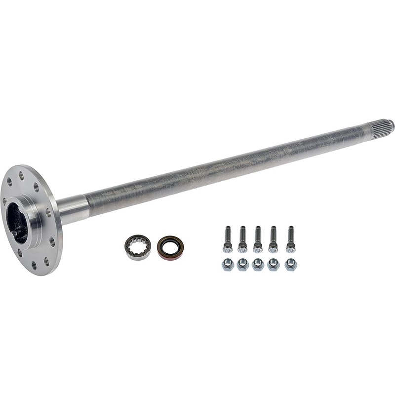 630-139 Rear, Driver or Passenger Side OE Solutions Series Axle Shaft - AXLE SHAFTS - Rear Axle Shaft, Left or Right - Solid Rear Axle - Axle shaft damaged or bearings worn out? This axle shaft directly replaces the original equipment on certain vehicles, complete with all necessary application-specific installation components. - Chevrolet 1972-65 - Dorman 630-139 Drive Axle Shaft Compatible with Select Chevrolet Models - Rear Axle Shaft, Left or Right - USA Standard Gear Axle Shaft 630-139