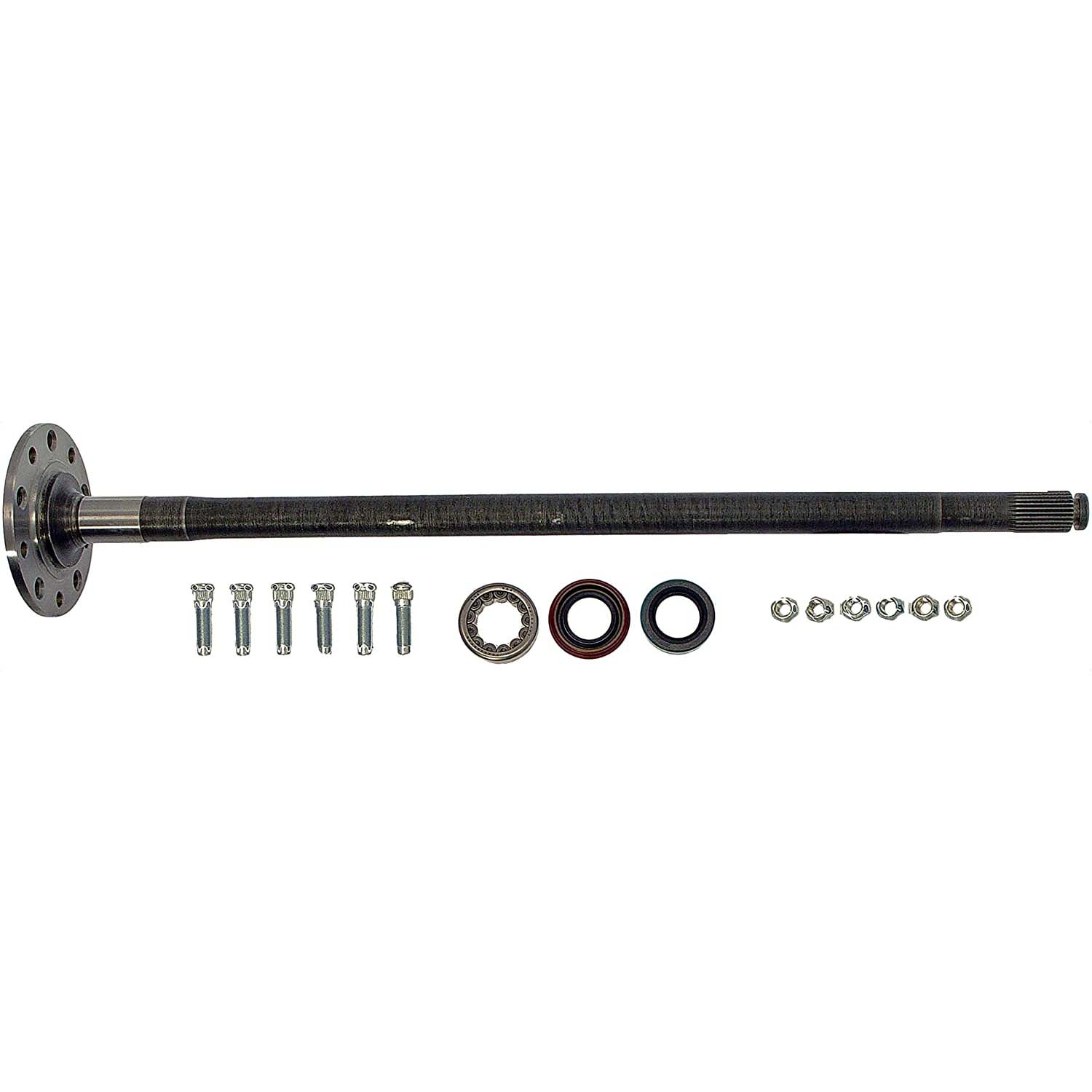 630-142 Rear, Driver or Passenger Side OE Solutions Series Axle Shaft - AXLE SHAFTS - Rear Axle Shaft, Left or Right - Solid Rear Axle - Axle shaft damaged or bearings worn out? This axle shaft directly replaces the original equipment on certain vehicles, complete with all necessary application-specific installation components. - General Motors 1988-83, General Motors 1981-73 - Dorman 630-142 Drive Axle Shaft Compatible with Select Models - Dorman 630-142 Drive Axle Shaft for Specific Models Fits select: 1983-1988 CHEVROLET CAPRICE, 1977-1981 CHEVROLET IMPALA - Rear Axle Shaft, Left or Right - USA Standard Gear Axle Shaft 630-142