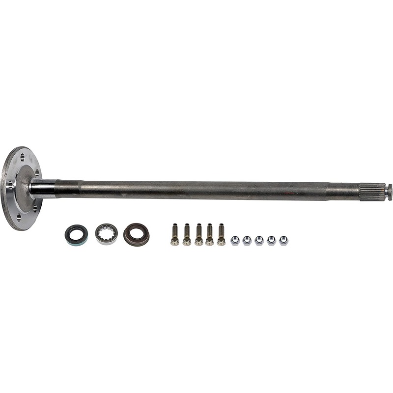 630-227 Rear, Passenger Side OE Solutions Series Axle Shaft - AXLE SHAFTS - Rear Axle Shaft, Right - Solid Rear Axle - Axle shaft damaged or bearings worn out? This axle shaft directly replaces the original equipment on certain vehicles, complete with all necessary application-specific installation components. - Ford Bronco II 1990-84, Ford Ranger 1992-83 - Dorman Axle Shaft 630-227 - Rear Axle Shaft, Right