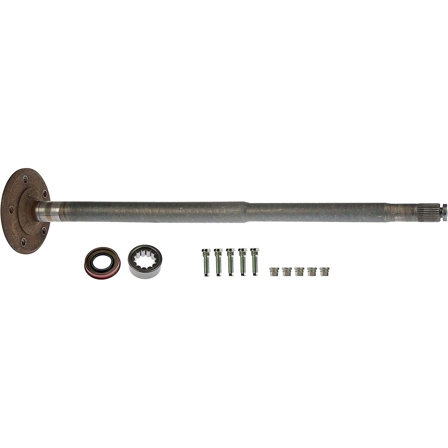 630-237 Rear, Driver Side OE Solutions Series Axle Shaft - AXLE SHAFTS - Rear Axle Shaft, Left - Solid Rear Axle - Axle shaft damaged or bearings worn out? This axle shaft directly replaces the original equipment on certain vehicles, complete with all necessary application-specific installation components. - Ford Expedition 1999-97, Ford F-150 1999-97, Ford Lobo 1999-97 - Dorman 630-237 Rear Driver Side Drive Axle Shaft Compatible with Select Ford Models - Dorman 630-237 Rear Left Drive Axle Shaft for Specific Ford Models Fits select: 1997-1999 FORD F150, 1997-1998 FORD EXPEDITION - Rear Axle Shaft, Left - USA Standard Gear Axle Shaft 630-237