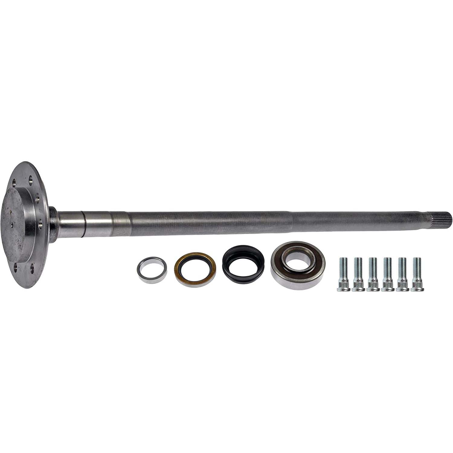 630-340 Rear, Driver or Passenger Side OE Solutions Series Axle Shaft, New - AXLE SHAFTS - Rear Axle Shaft Kit - Solid Rear Axle - Axle shaft damaged or bearings worn out? This axle shaft directly replaces the original equipment on certain vehicles, complete with all necessary application-specific installation components. - Toyota T100 1998-95, Toyota Tundra 2006-00 - Dorman 630-340 Drive Axle Shaft Compatible with Select Toyota Models - Drive Axle Shaft Fits 2006 Toyota Tundra - Rear Axle Shaft Kit - USA Standard Gear Axle Shaft 630-340