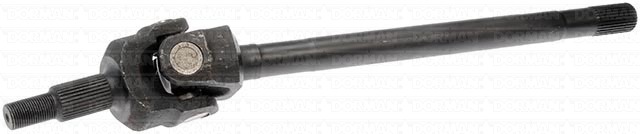 630-440 Front, Driver Side Axle Assembly - Sold Individually - Dorman Axle Shaft 630-440 - Front Axle Shaft Assembly - Front Axle Shaft Assembly - Axle Shaft, Bearing and Hub Assembly - Axle Shaft, Bearing and Hub Set - Axle shaft damaged or bearings worn out? This axle shaft assembly directly replaces the original equipment on certain vehicles, ready for install right out of the box. - Jeep Wrangler 2018-13