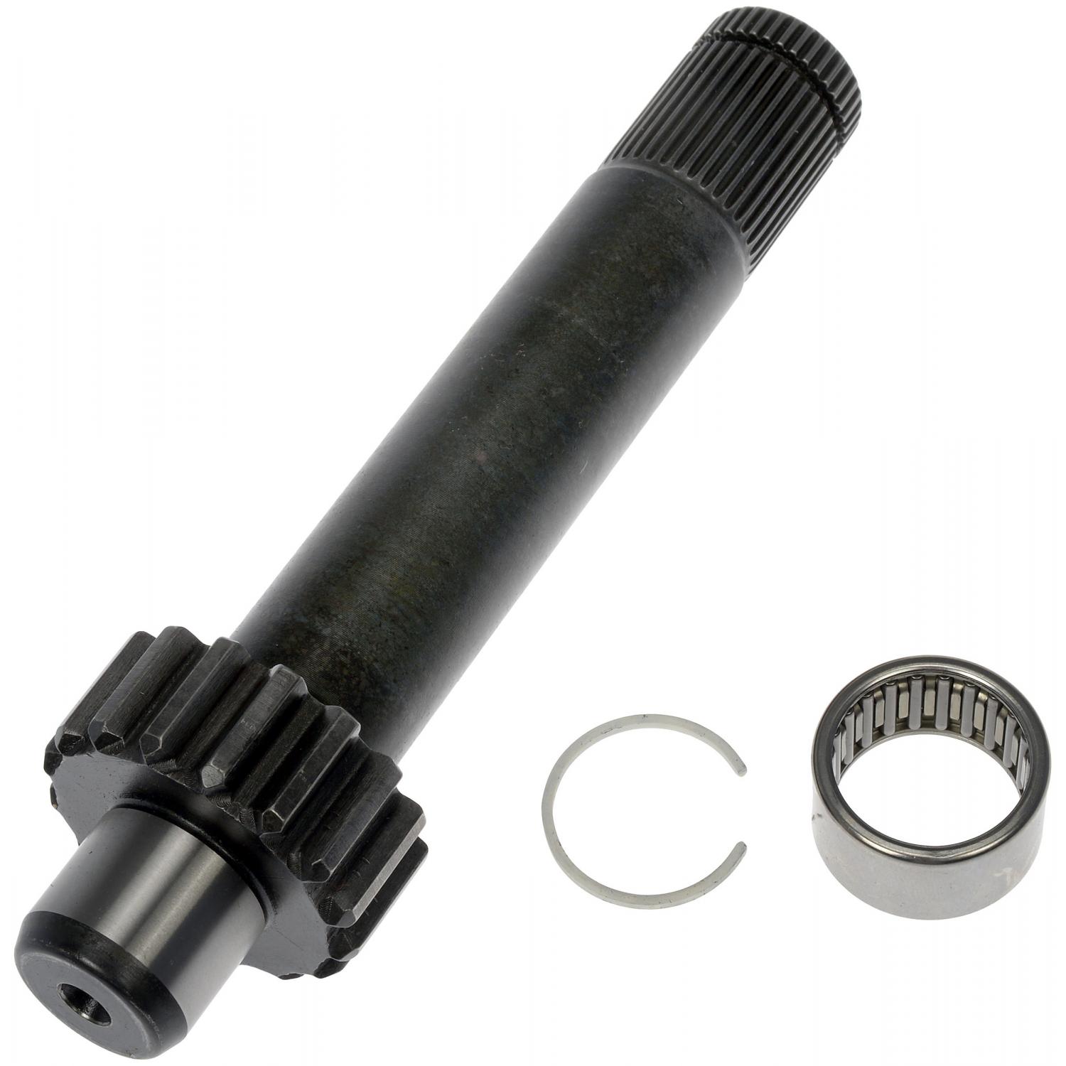630-457 Front, Passenger Side, Inner OE Solutions Series Axle Shaft, 4WD - Dorman 630-457 Front Right Inner Right Inner Intermediate Axle Shaft Compatible with Select Ram Models (OE FIX) - Interm Axle Shaft - Right Inner Intermediate Axle Shaft - Constant Velocity Intermediate Shaft - Intermediate Shaft - On certain 4WD Ram 1500 and Ram 1500 Classic pickups, the right front intermediate CV shaft is prone to spline failure. This typically happens when the CV axle slides past its retaining ring, and the intermediate shaft splines are ruined soon after. This Dorman OE FIX right front inner intermediate CV shaft eliminates the need to buy an entire differential or use salvage yard parts to repair a failed CV shaft. The OE intermediate shaft is not available as an individual part from the dealership, and the only way to get a new one is to order a complete new front differential assembly or go to a salvage yard. This OE FIX shaft directly replaces a failed CV shaft, restoring function to the truck's front differential. This CV shaft also includes bearings, clips, and seals for an effective repair. - Ram 1500 2020-12, Ram 1500 Classic 2021-19 - Right Inner Intermediate Axle Shaft