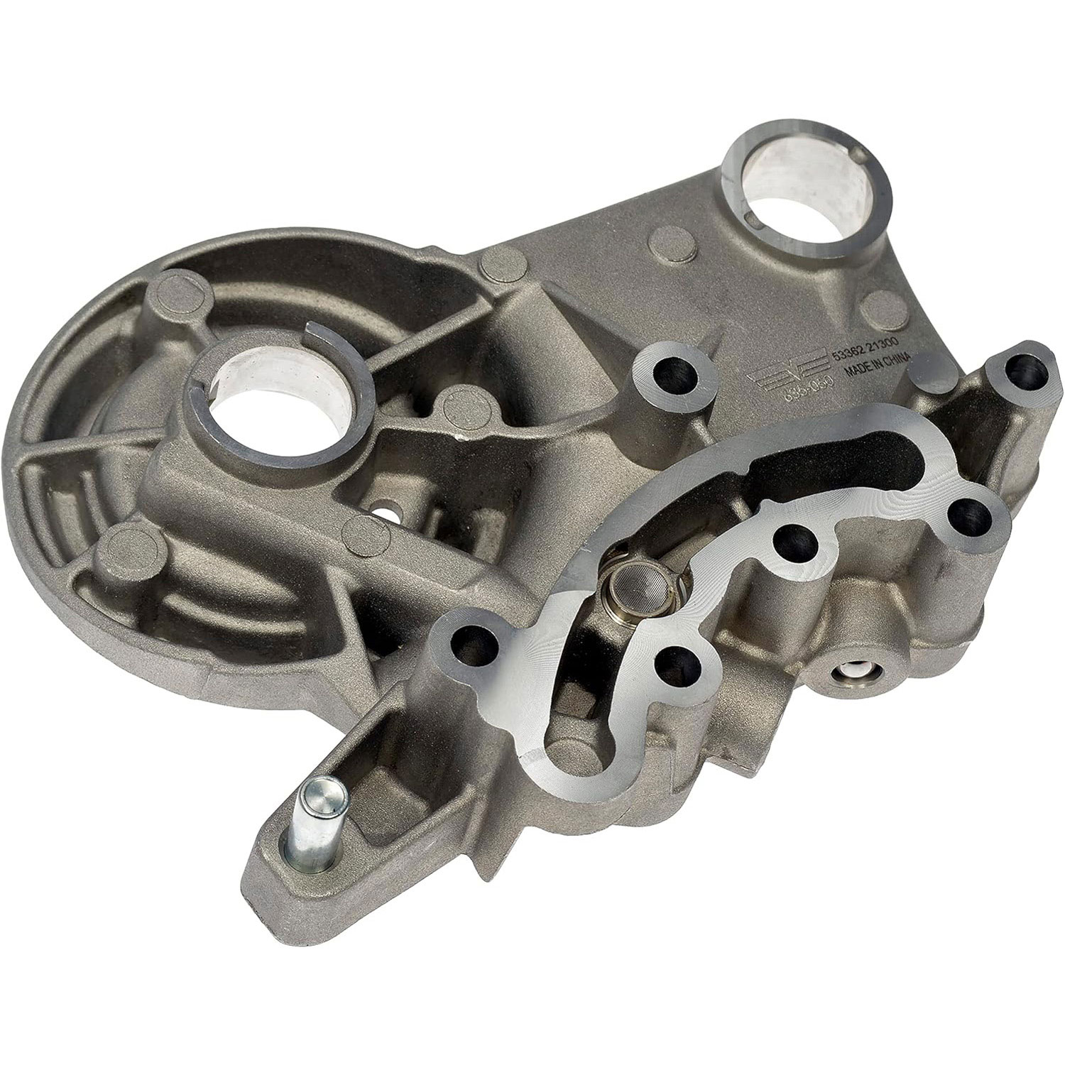 635-050 Camshaft Bridge - Camshaft Bracket - Camshaft Bridge Cover - Water Pipe - Timing Chain Cover - Crossover Housing - Timing Belt Cover - Thermostat Housing - On certain Audi and Volkswagen vehicles equipped 2.0 liter engines, the mesh screen oil filter in the original equipment camshaft bridge cover tends to fail from the pressure of pulsations generated by the oil circuit. The pulsations can clog the filter with debris or cause the junction between the mesh screen and its plastic housing to fail and push the separated filter components into the engine lubrication system. Either condition starves the engine for oil, reduces engine power and can cause stalling, irregular idle, and a check engine light. The dealer only offers a replacement cover with the same failure-prone integrated oil filter or recommends removing the screen in the failed cover entirely. This Dorman OE FIX camshaft bridge cover features an upgraded one-piece stainless steel housing with a mesh screen laser-welded into place instead of the factory design's plastic housing that holds the screen in place with a brass ring that can loosen and fall off. The screen mesh in our filter also has 3X the tensile strength and larger openings than the original equipment filter - small enough to capture damaging debris, while mitigating the harmful effects of oil pressure pulsations. This improved cover design is engineered to provide the protection specified Audi and Volkswagen engines need for peak performance and eliminate worries about costly damage from unfiltered contaminants and a factory-designed filter prone to breakage during normal engine operations. - Audi 2018-07, Volkswagen 2019-06 - Camshaft Bridge Cover - Dorman 635-050 Camshaft Bridge Cover Compatible with Select Audi/Volkswagen Models (OE FIX) - Dorman 635-050 Engine Timing Cover for Specific Audi / Volkswagen Models, Natural