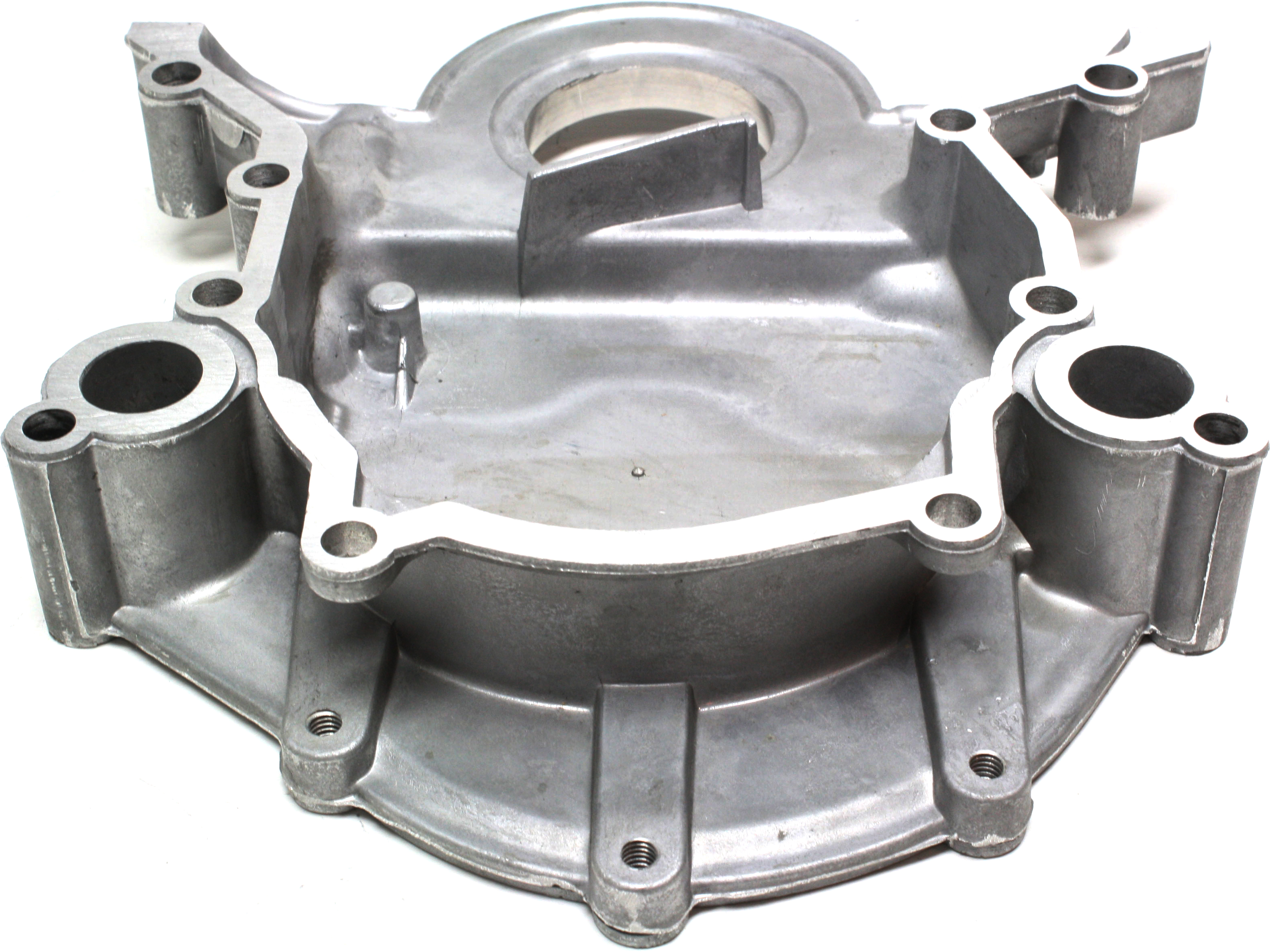 635-100 Timing Cover, Silver, Aluminum OE Solutions Series - Dorman 635-100 Engine Timing Cover Compatible with Select Ford Models - Dorman 635-100 Engine Timing Cover for Specific Ford Models - Dorman Timing Cover 635-100 - Timing Cover with Gasket and Seal - Timing Cover With Gasket And Seal - Timing Cover With Gasket And Seal - Timing Belt Cover - Thermostat Housing - Crossover Housing - Water Pipe - Timing Chain Cover - This direct replacement timing cover matches the fit and function of the original equipment cover for a reliable repair. This part has undergone extensive testing to ensure adherence to precise design standards. - Ford 1997-87